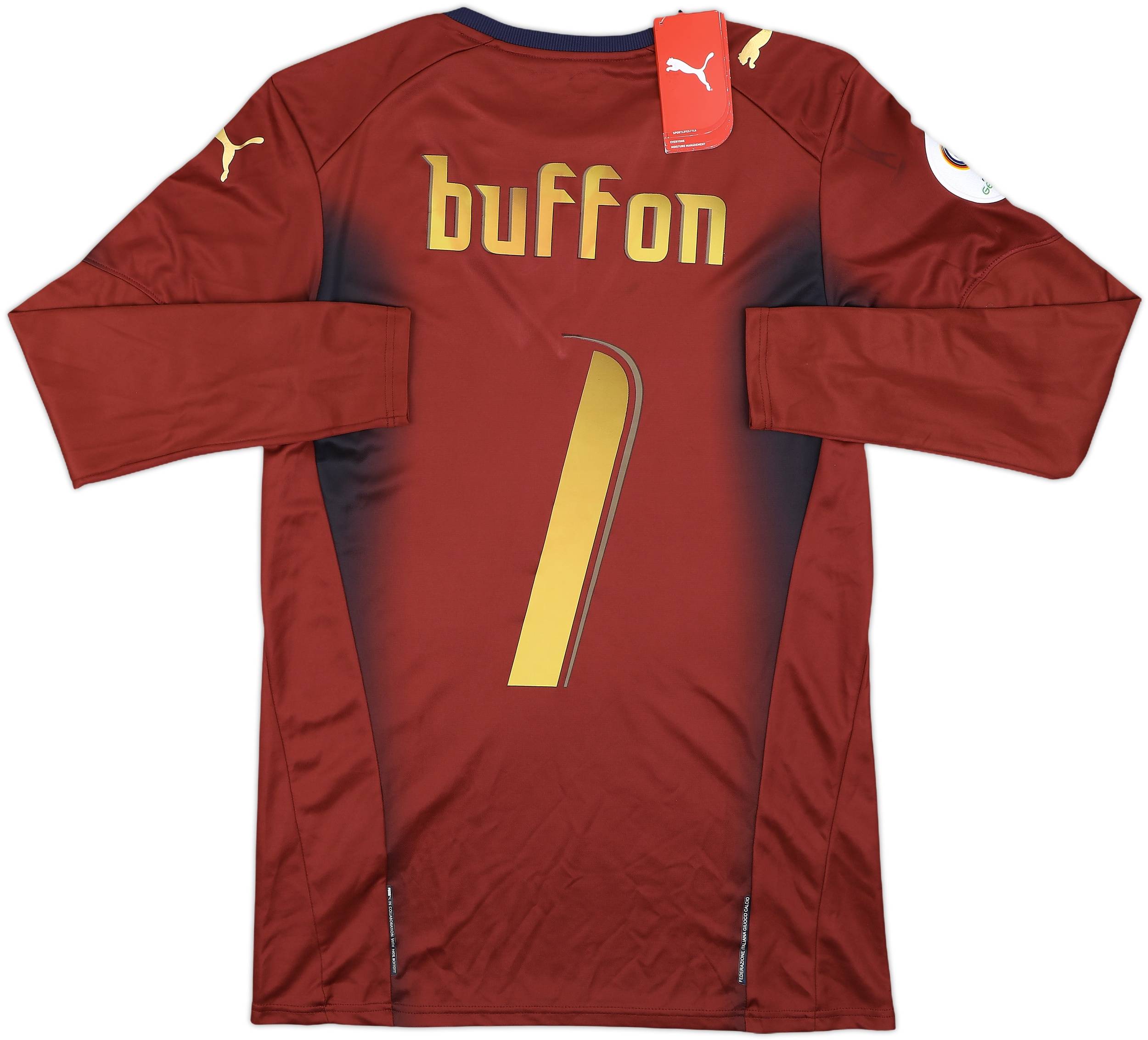 2006 Italy GK Shirt Buffon #1 (S)