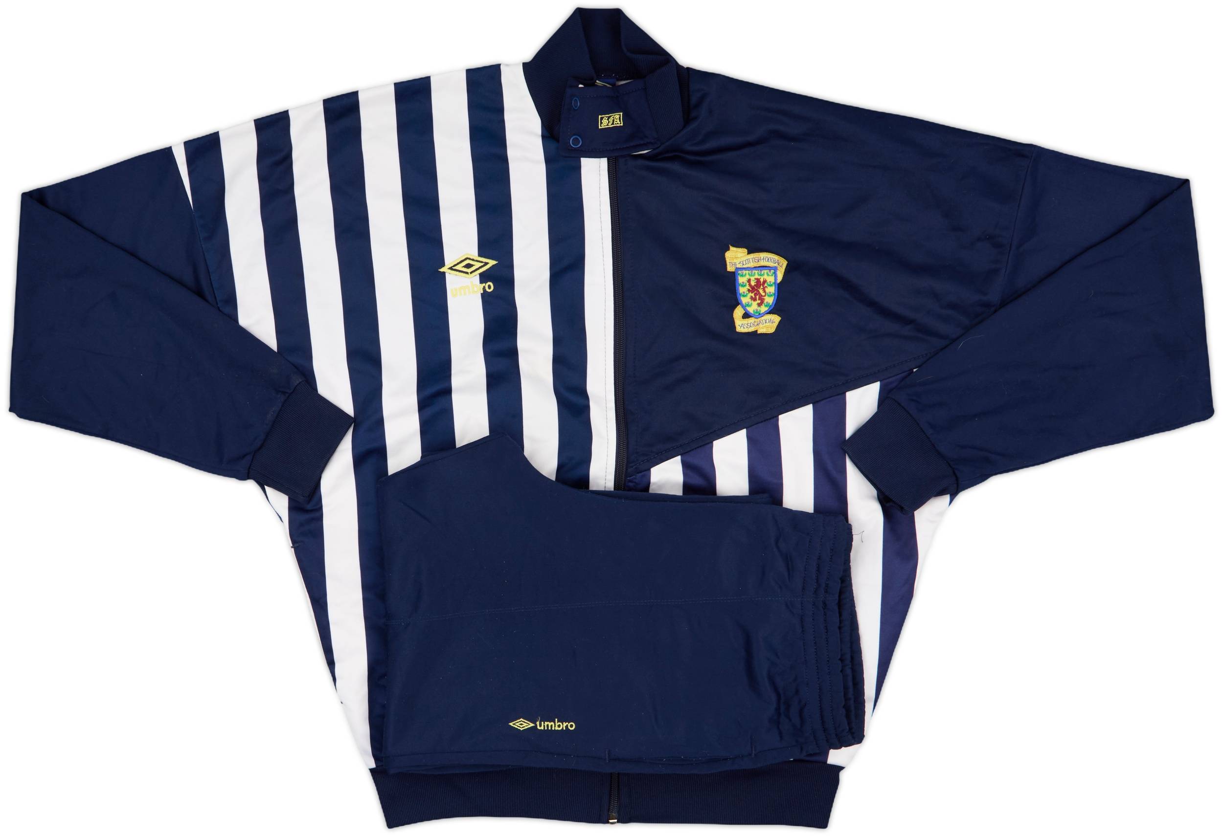 1988-90 Scotland Umbro Tracksuit - 8/10 - (L)