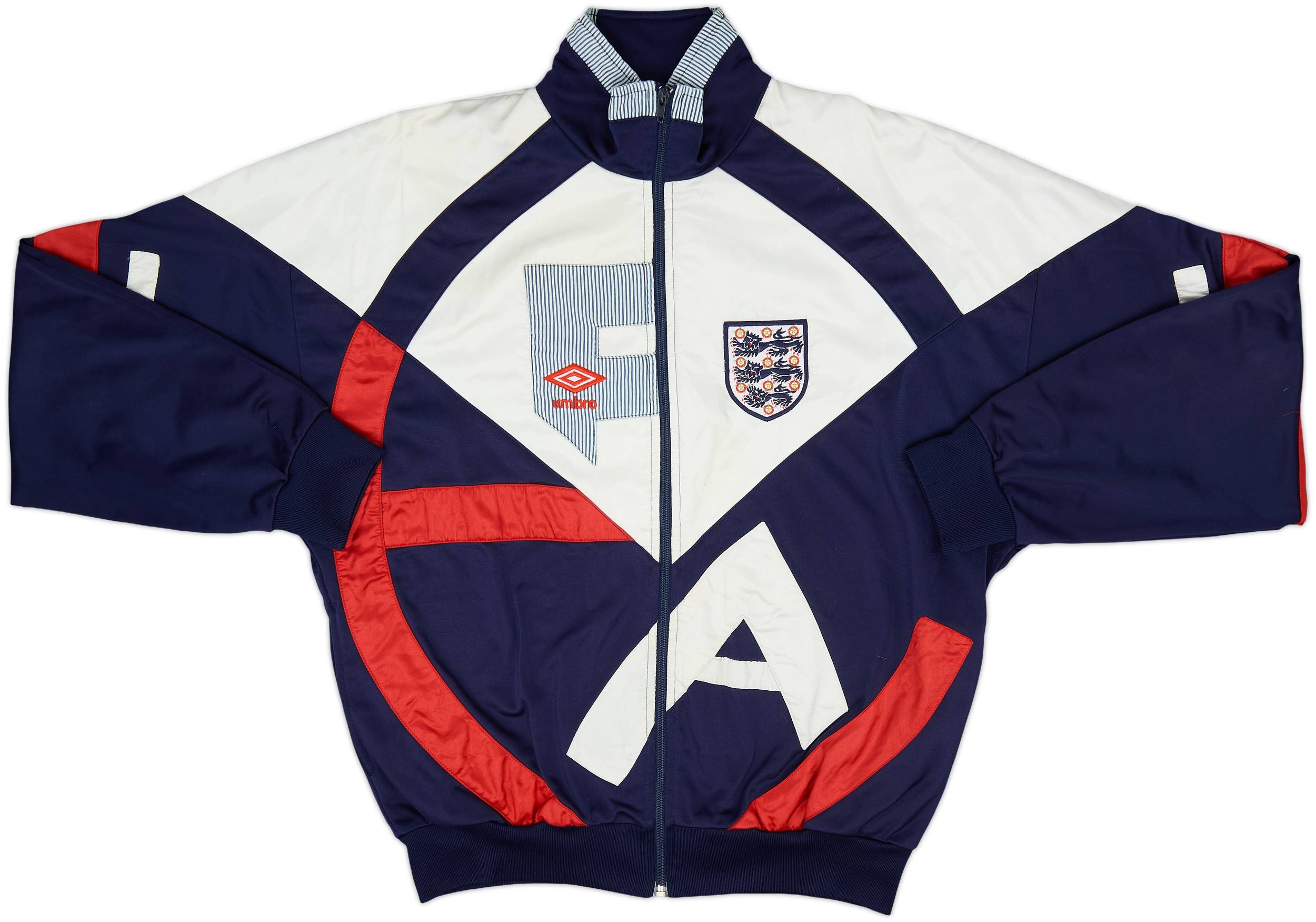 1990-92 England Umbro Tracksuit - 6/10 - (M)