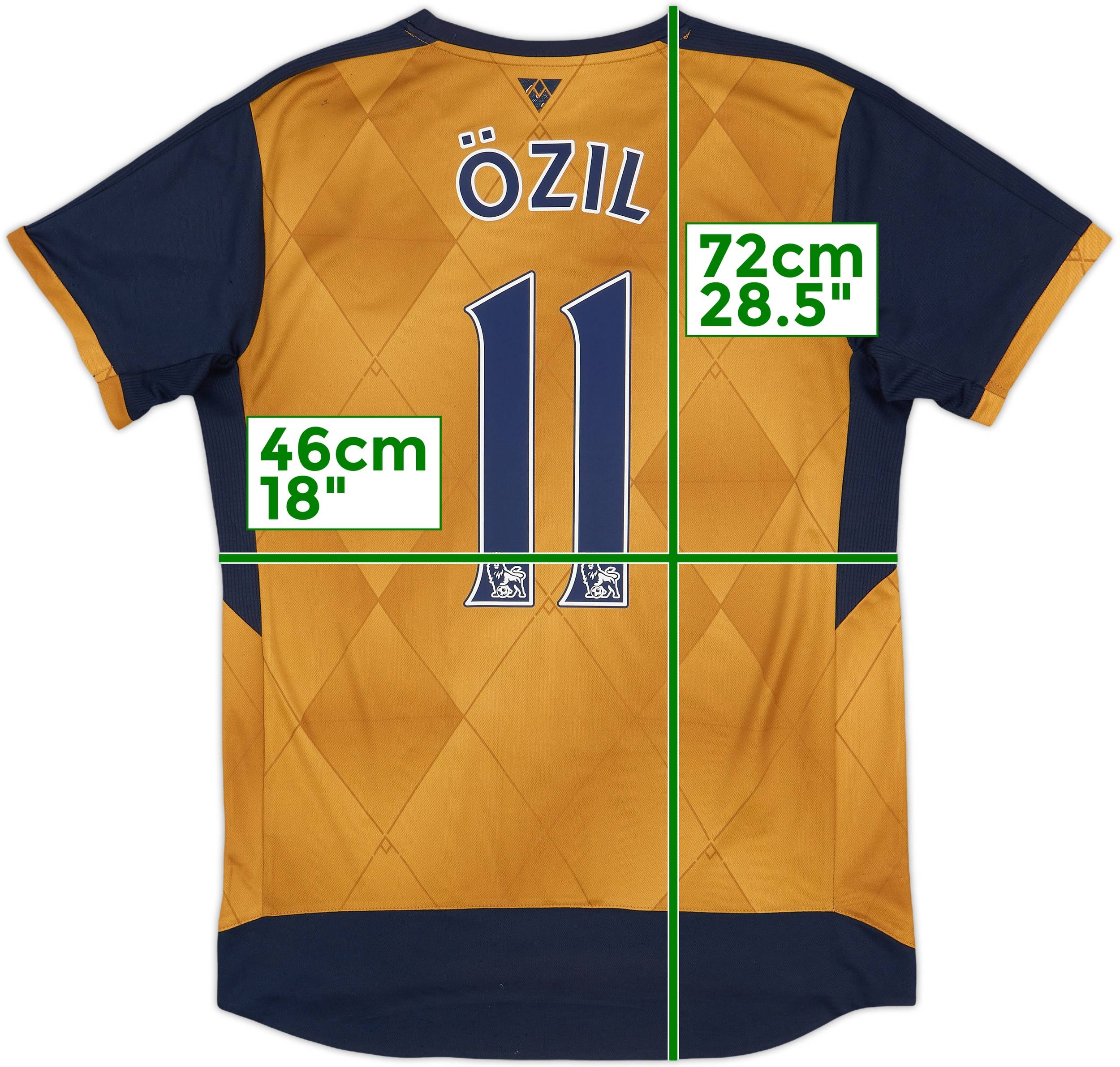 2014-15 Arsenal Authentic Home Shirt Ozil #11 (XL)