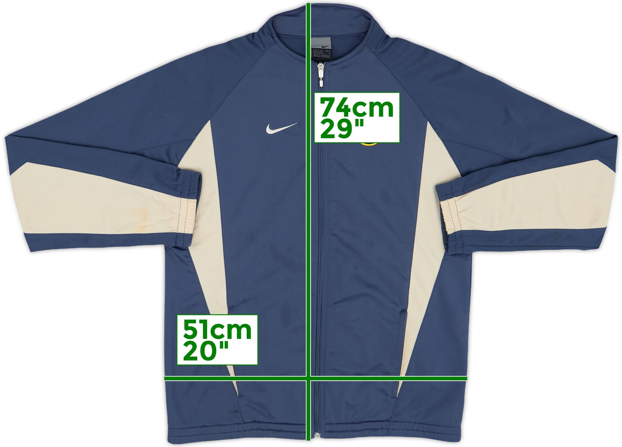 人気が高い  2002-03 Inter Milan Nike Track Jacket - 8/10 - (XL) ウェア