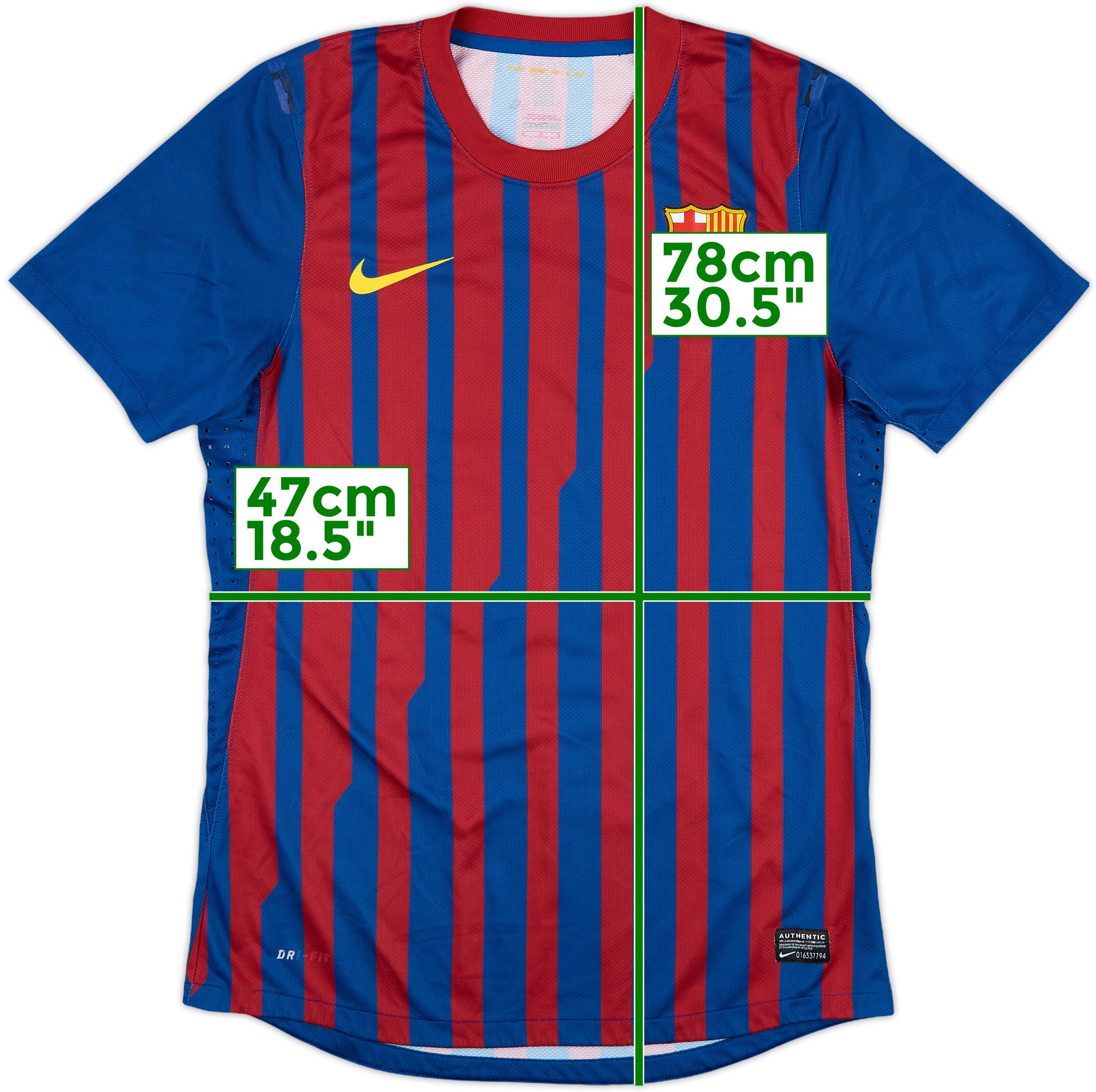 11/12 NIKE × Barcelona Home Game Shirts - メルカリ