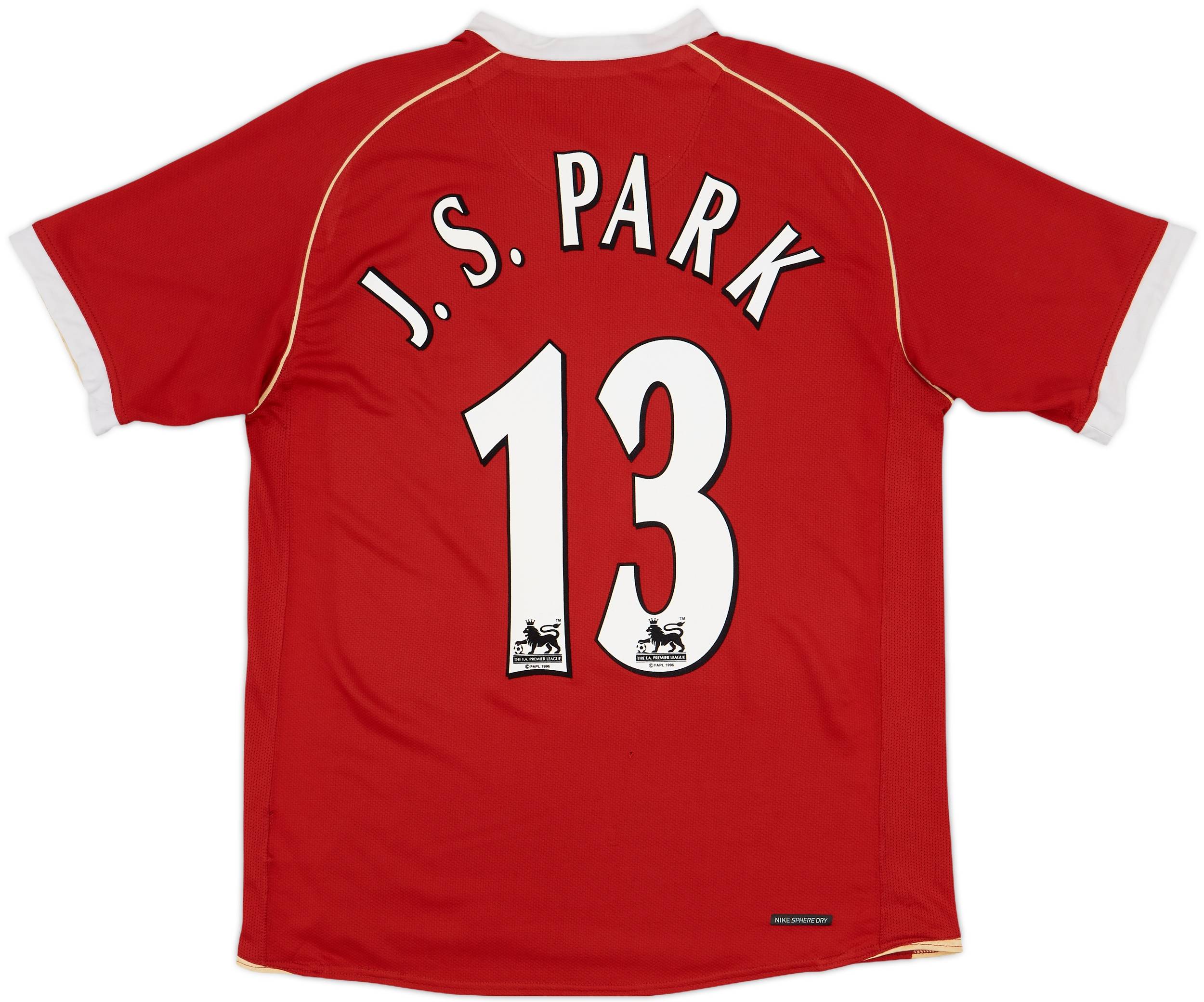 2011/12 Manchester United Away Jersey #13 J. S. PARK Small
