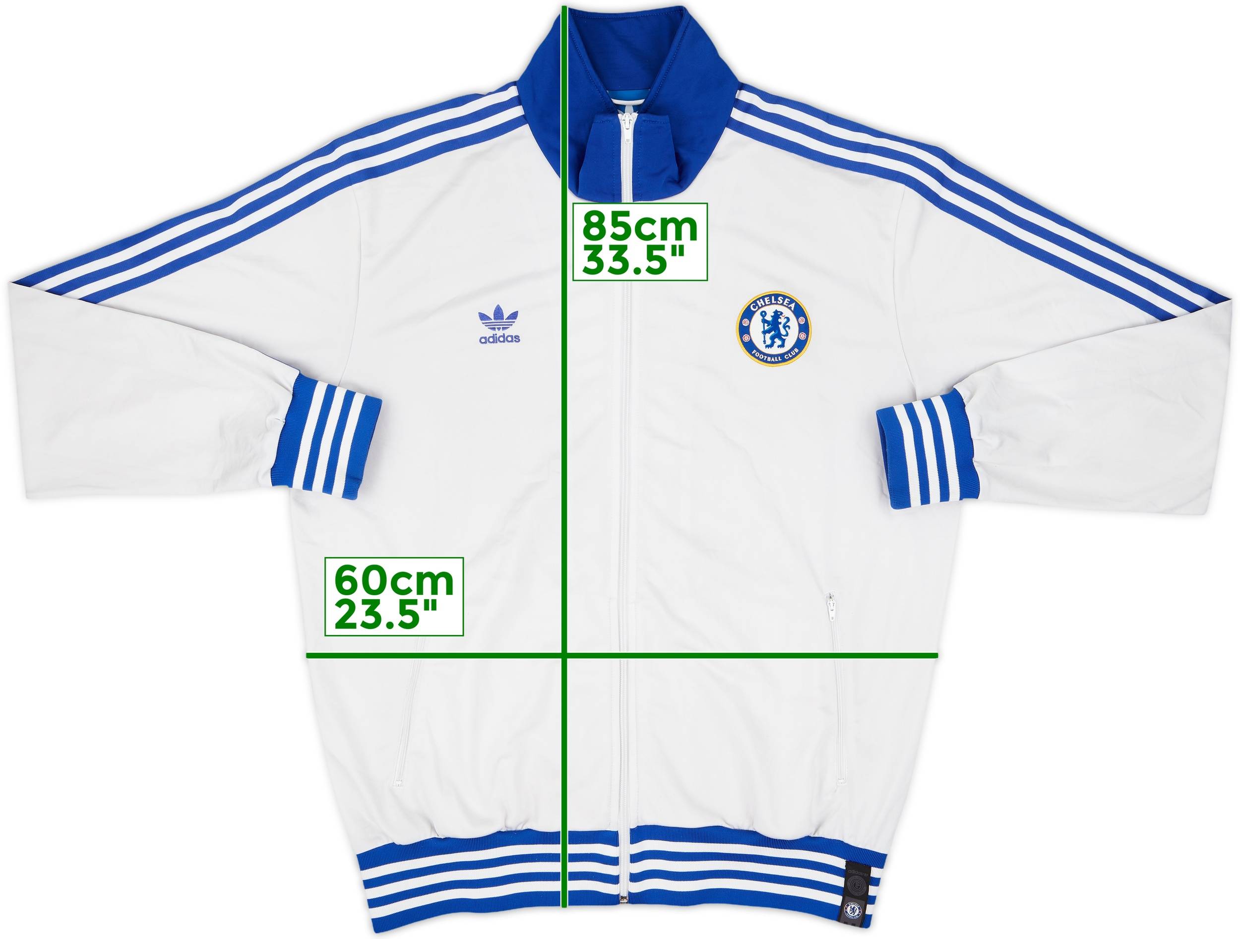 2010-11 Chelsea adidas Originals Track Jacket - 5/10 - (XXL)