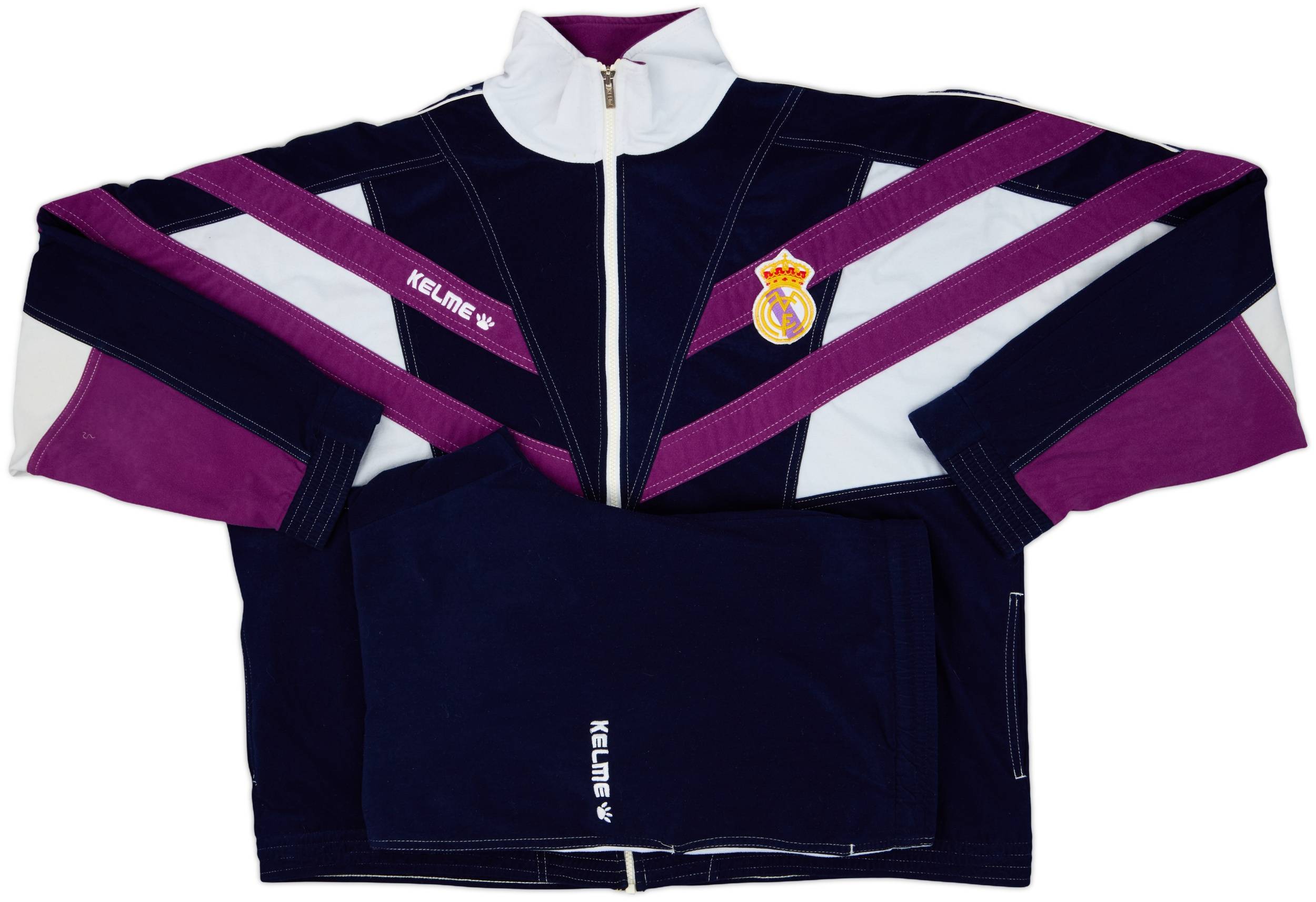 1997-98 Real Madrid Kelme Tracksuit - 6/10 - (XL)