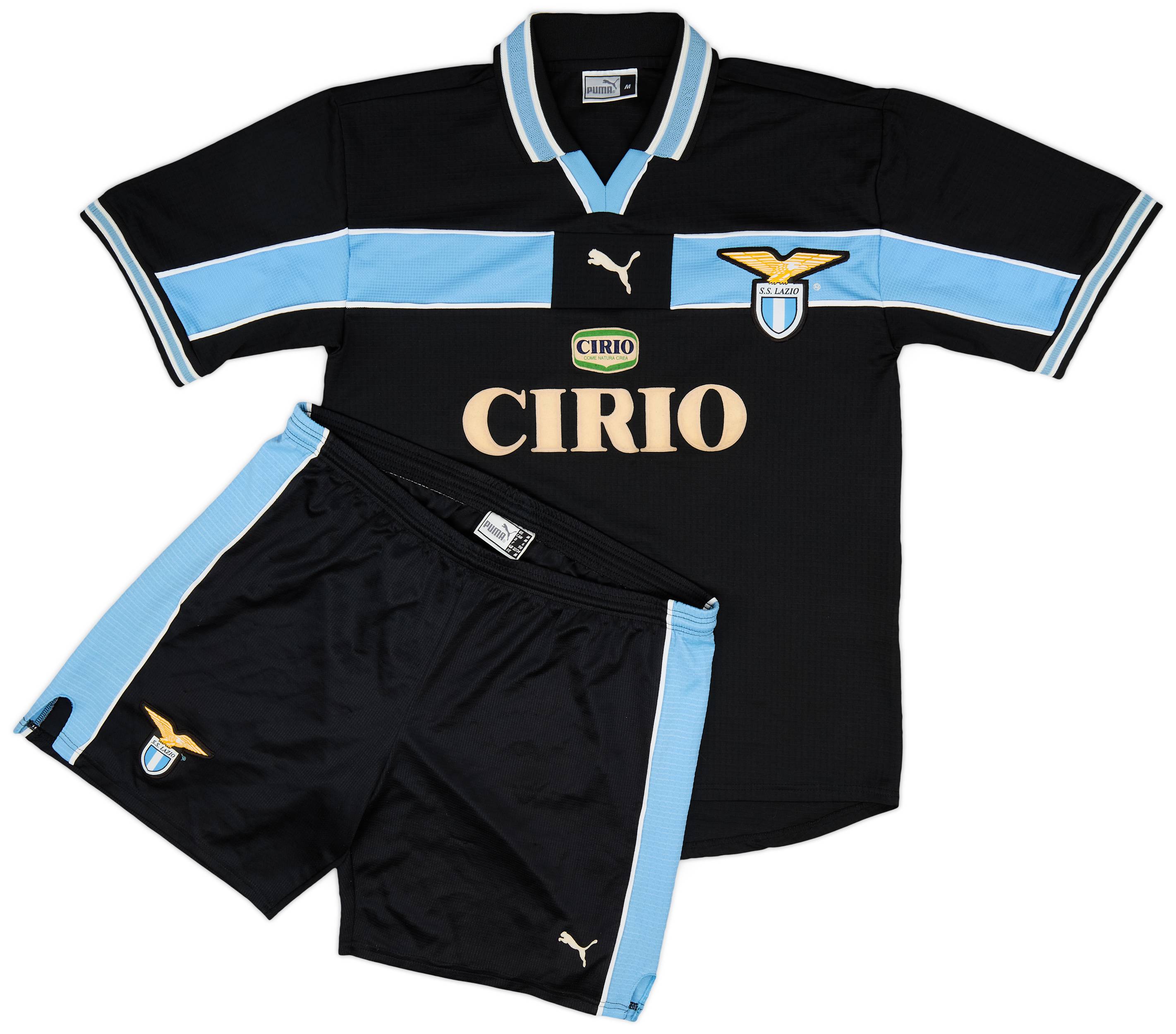 t*n様 【正規品】SS Lazio 1998/1999 NESTA 13 1998-99 Lazio Away Shirt and Socks Nesta #13 - 8/10 - (M)
