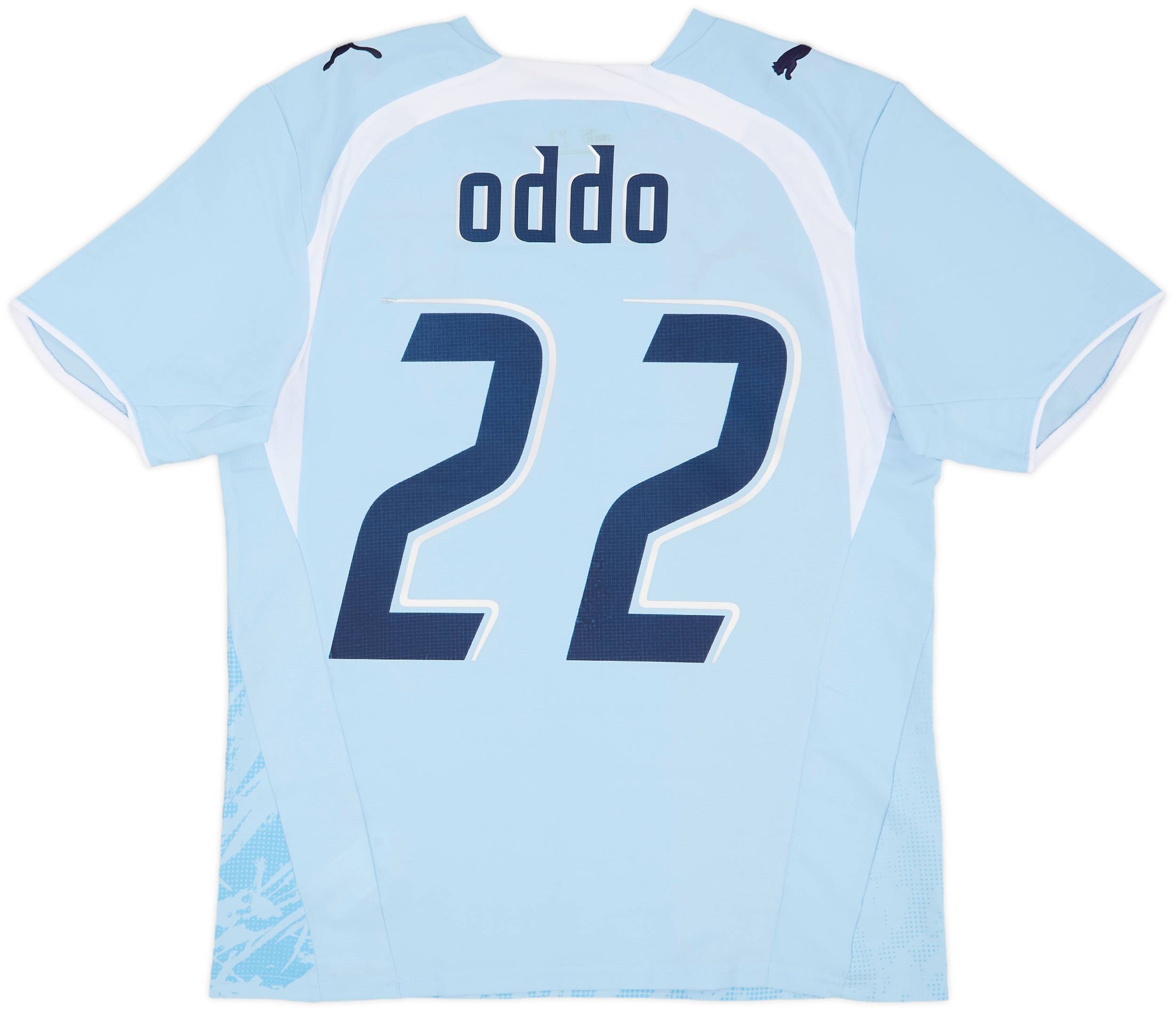2006-07 Lazio Home Shirt Oddo #22 - 8/10 - (M)