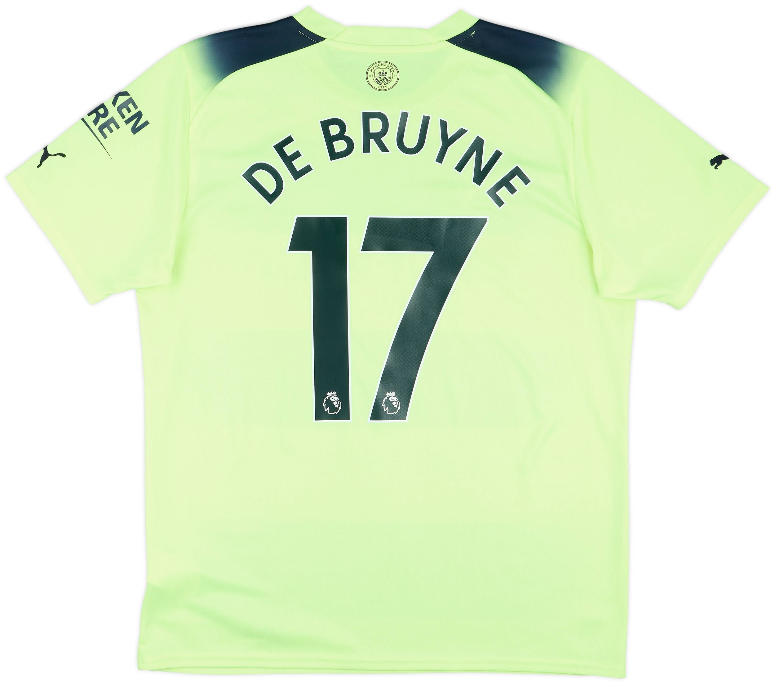 マンチェスター・シティ DE BRUYNE 17 シャツ NIKE KEVIN DE BRUYNE 2017 MANCHESTER CITY HOME FOOTBALL