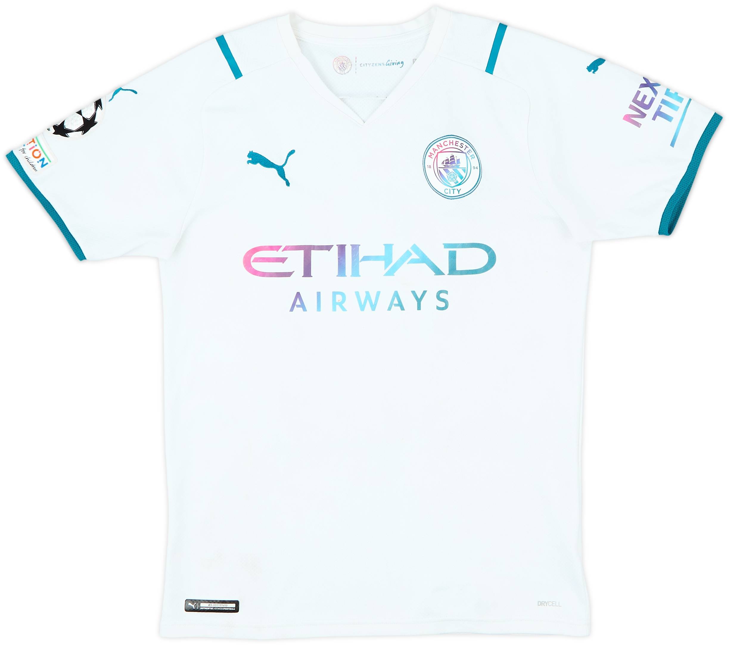 2021-22 Manchester City Away Shirt Grealish #10 - 6/10 - (S)