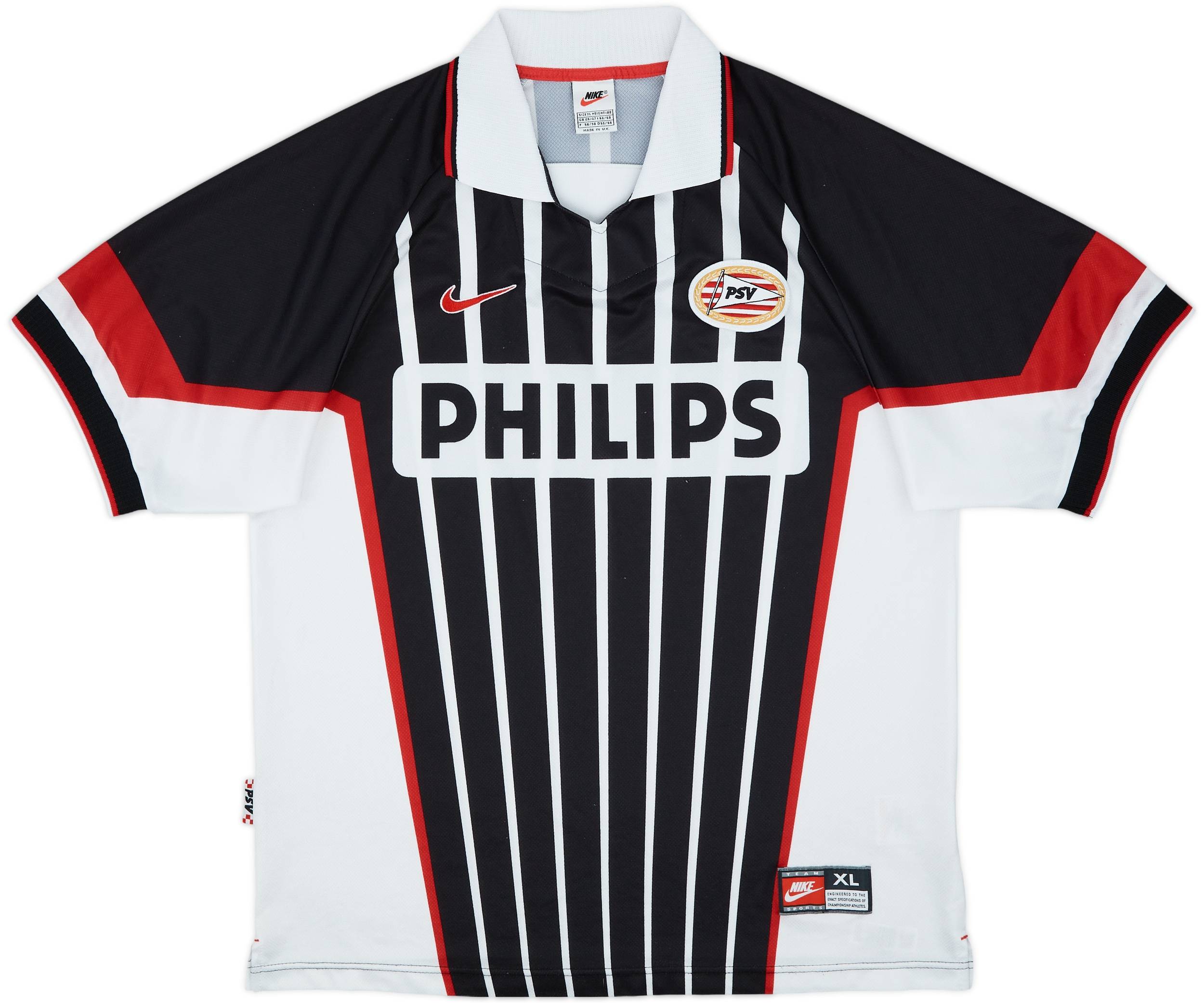 96/97 psv ホーム ユニフォーム Vintage Nike PSV Eindhoven 1996/97 Home Kit Soccer Football