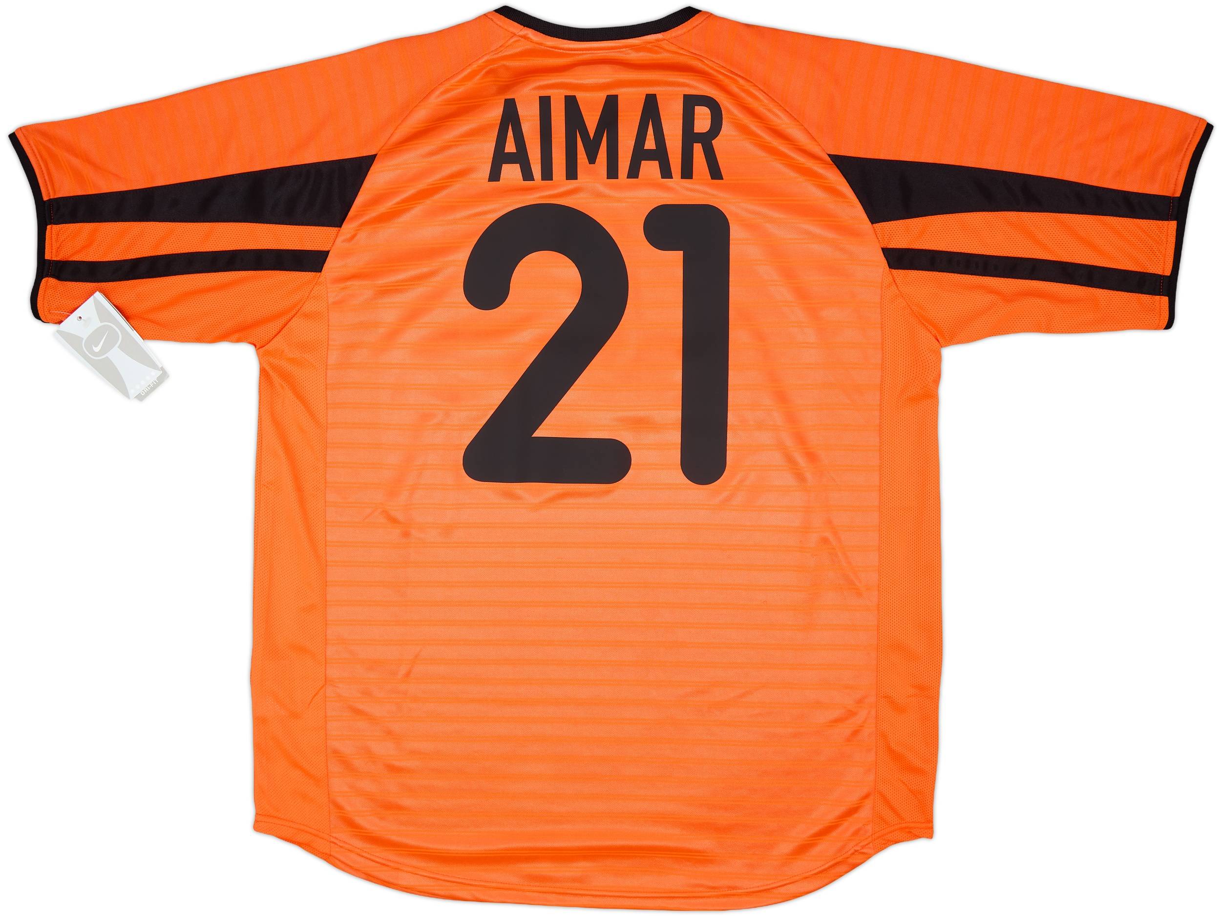 魅力的な価格 2001-02 Valencia Away Shirt Aimar #21 (XL) ウェア