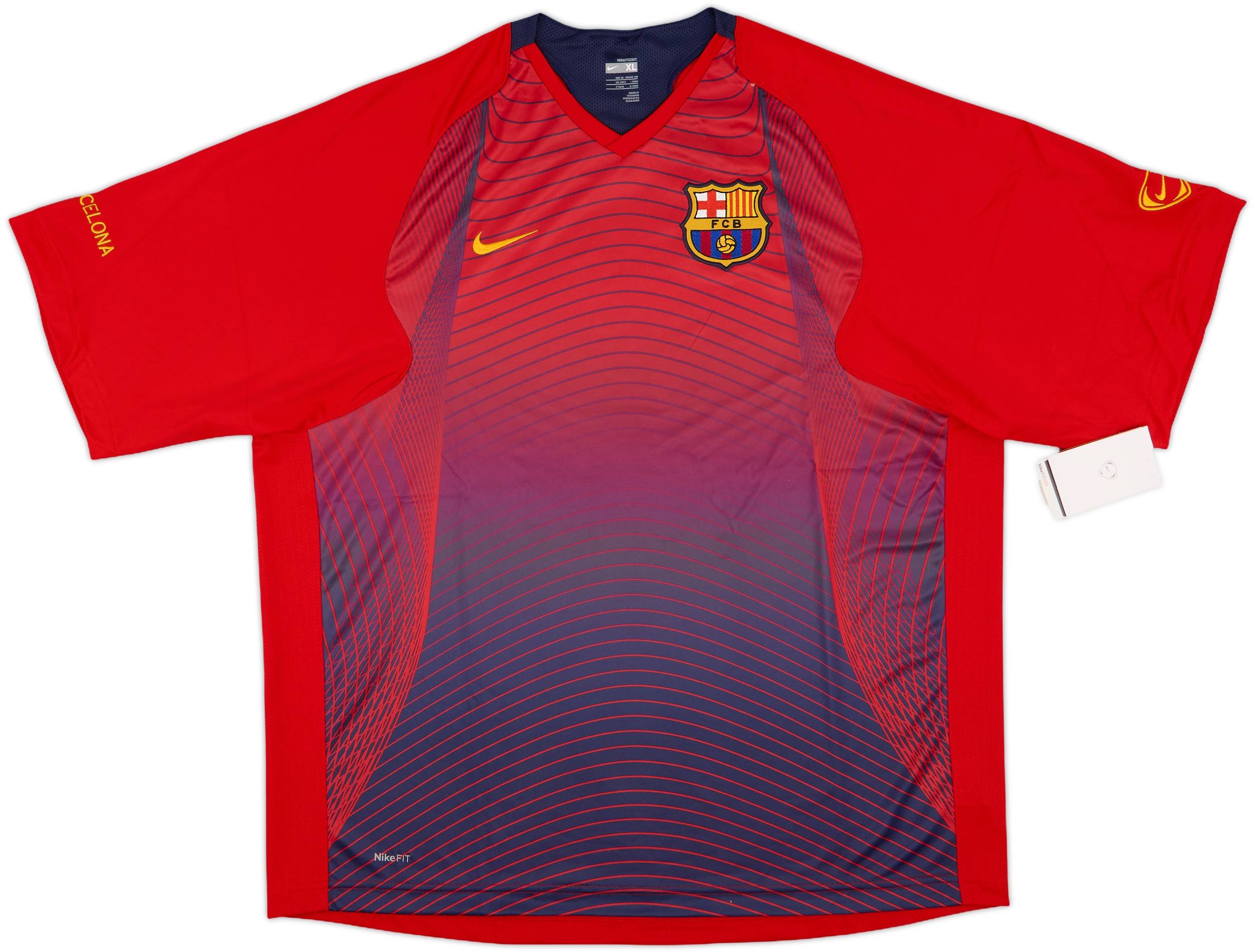 Nike FC Barcelona シャツ XL 2007-08 Barcelona Nike Training Shirt (XL)