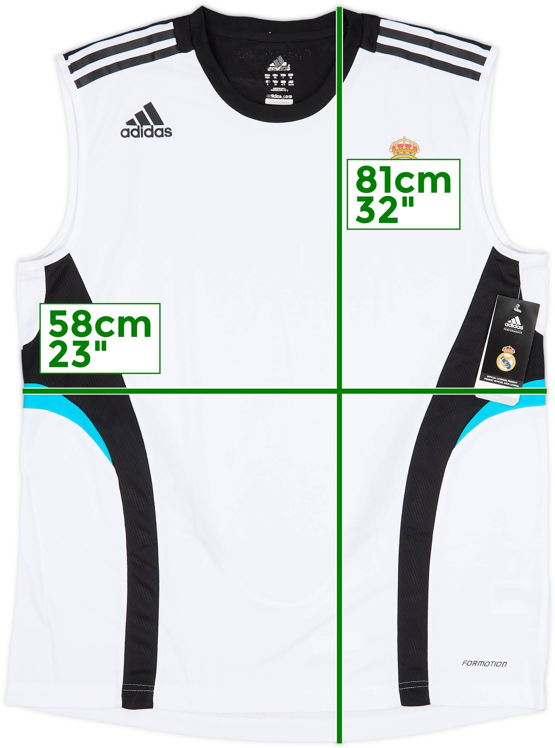 adidas Real Madrid size XL