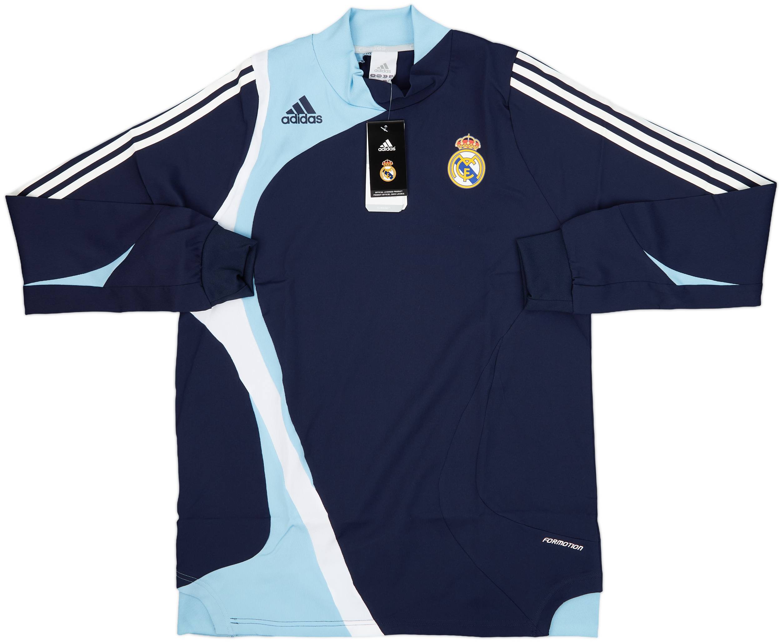 初売りセール 2007-08 (L) Top Sweat Formotion Issue Player Madrid Real ウェア