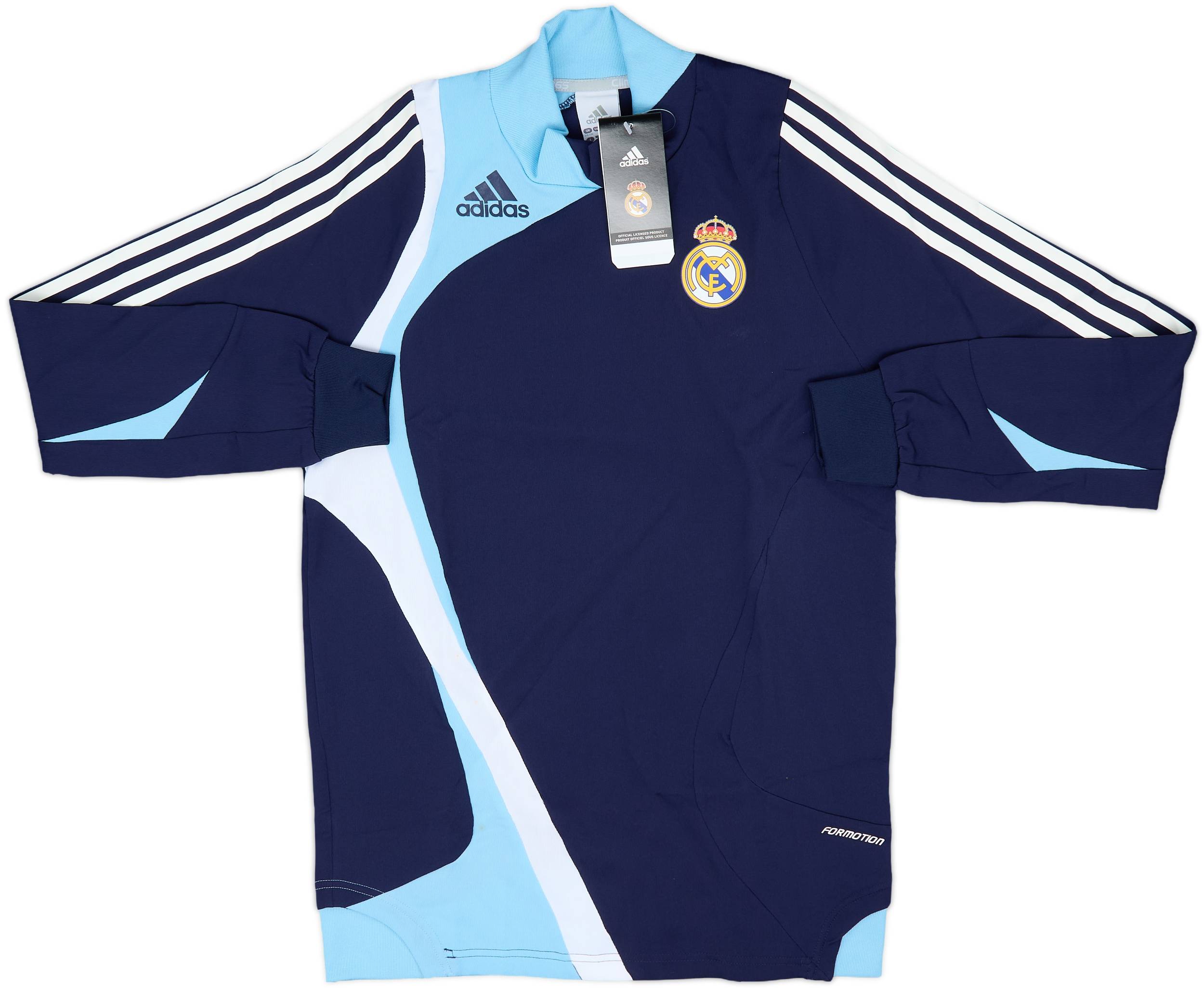 海外通販サイト ブランド Madrid Real 2007-08 adidas (XL.Boys) Top Training Formotion ウェア