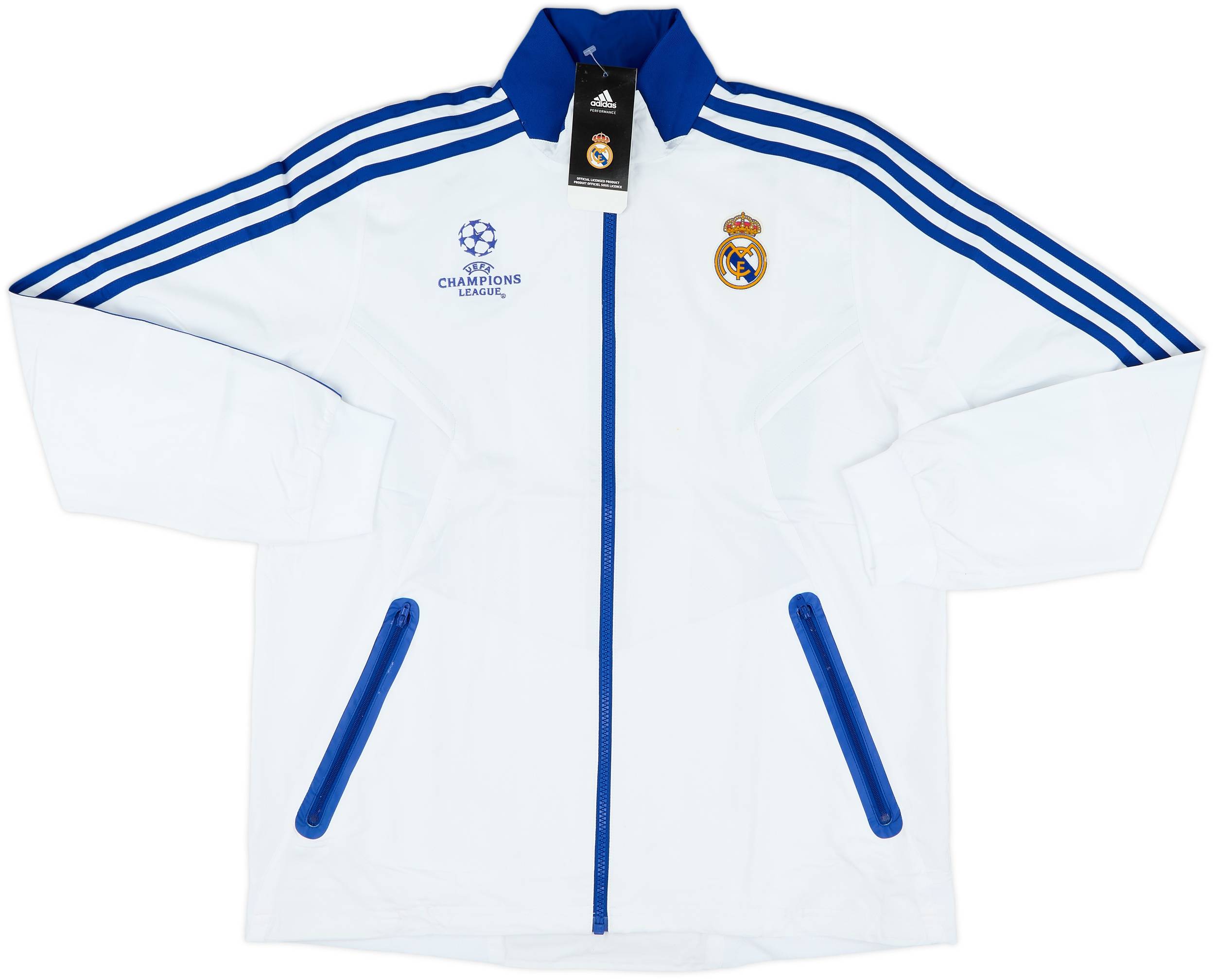 【古着】adidas Real Madrid 長袖シャツ 110周年 12-13 2011-12 Real Madrid adidas Track Jacket - 4/10 - (S.Boys)