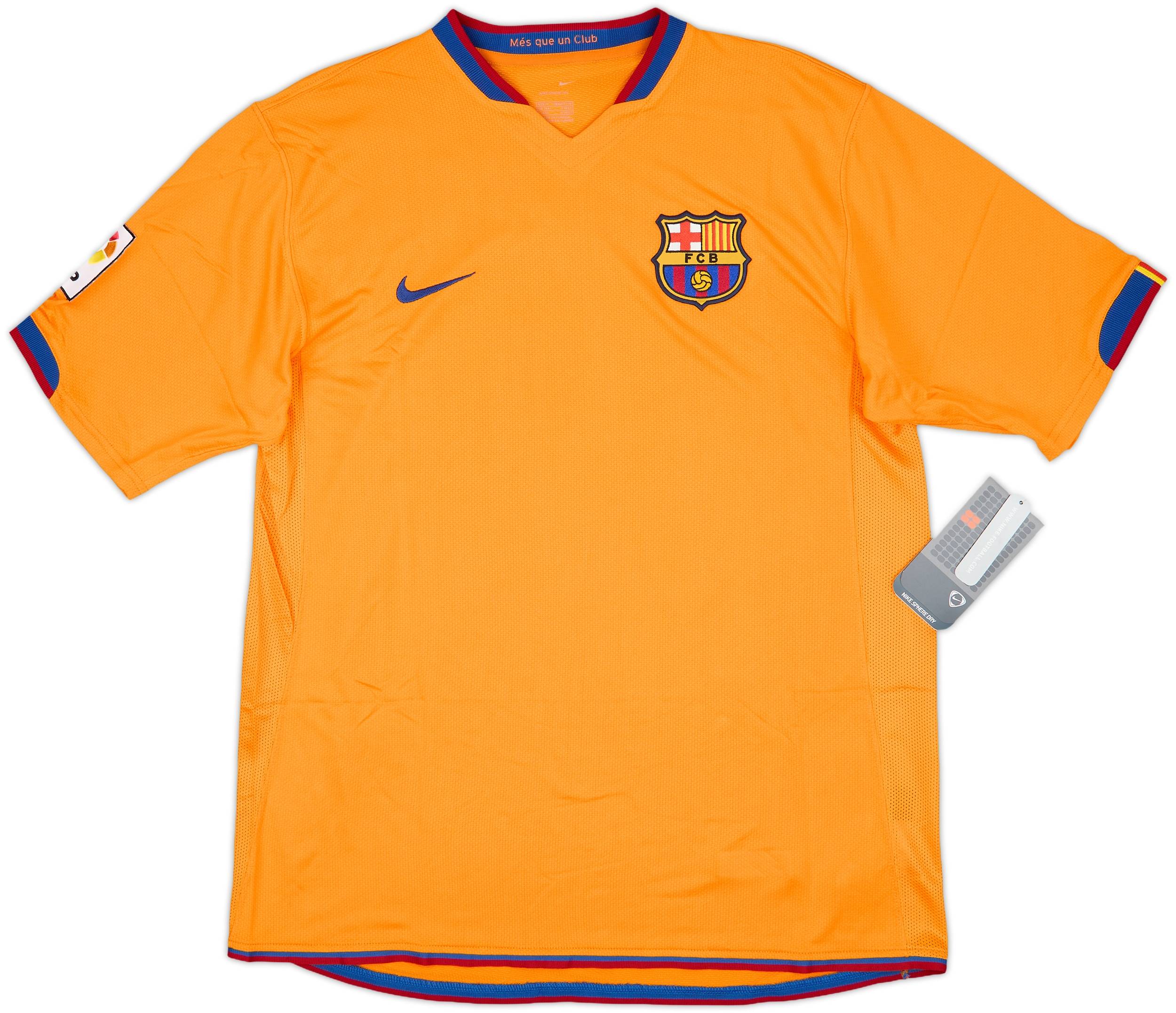 2006-08 Barcelona Away Shirt Ronaldinho #10 (M)