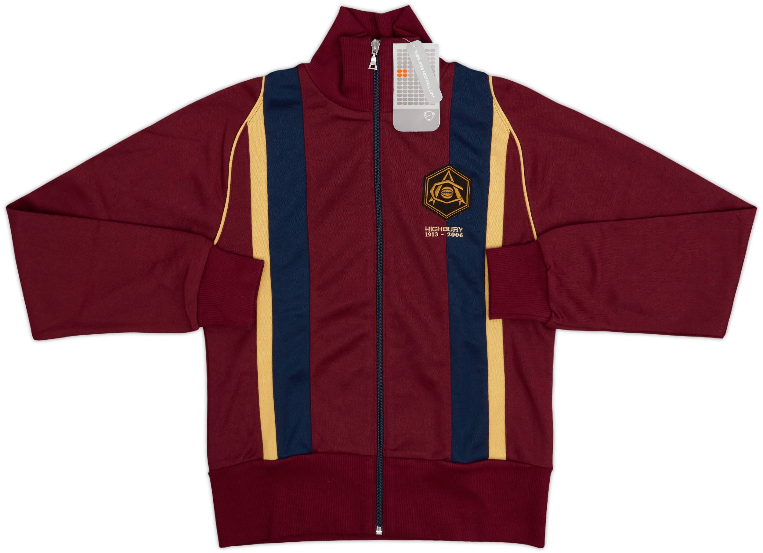 2005-06 Arsenal Nike Track Jacket - 9/10 - (XL)