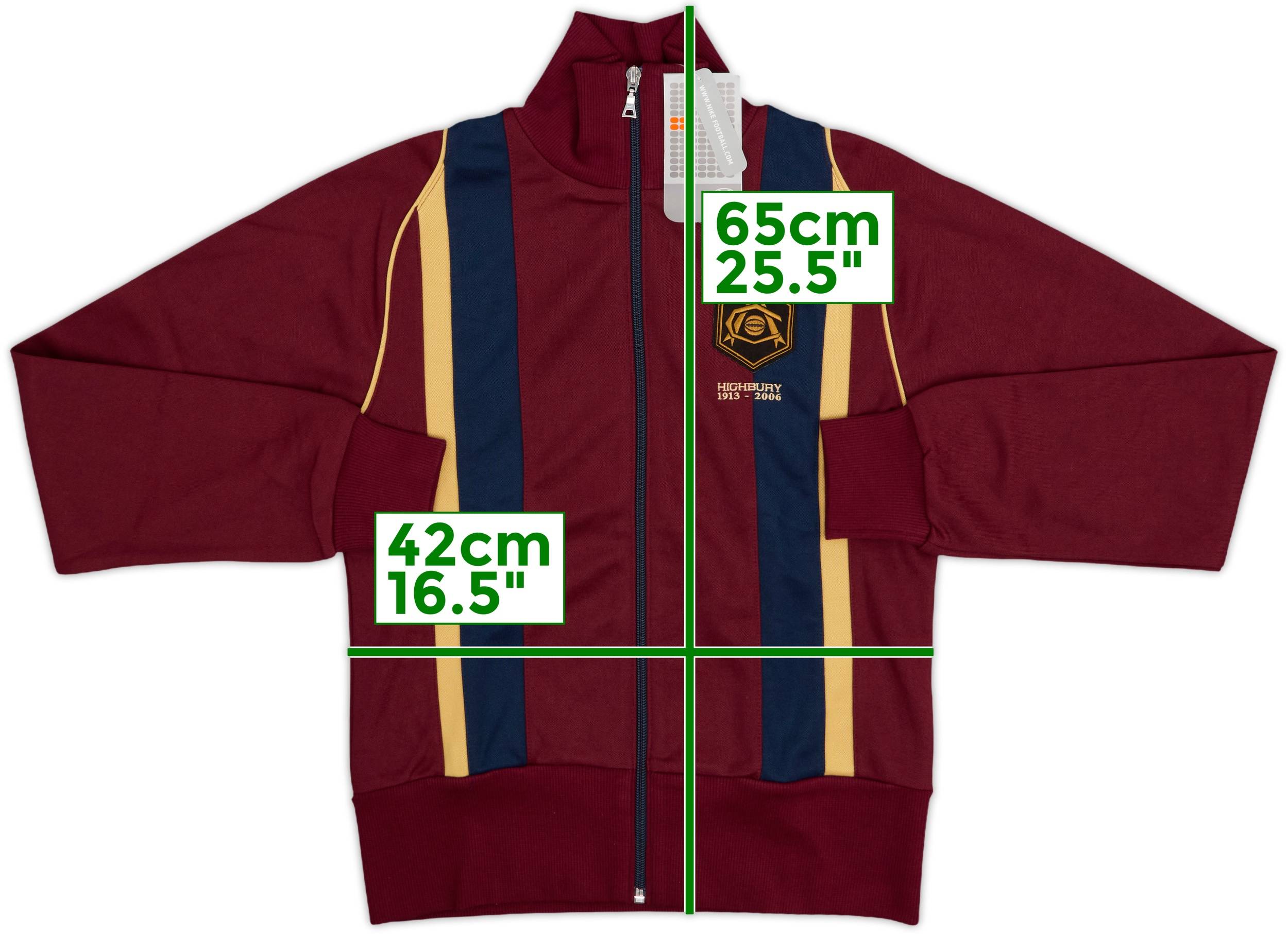 激安価格の Arsenal 2005-06 Nike M) (Women's Jacket Track ウェア