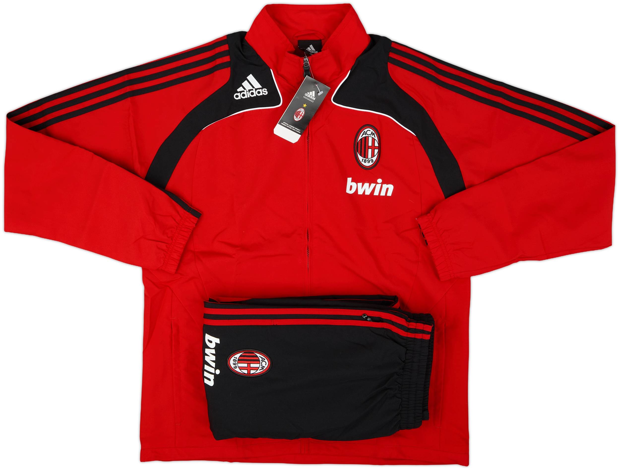 2008-09 AC Milan adidas Tracksuit (M/L)