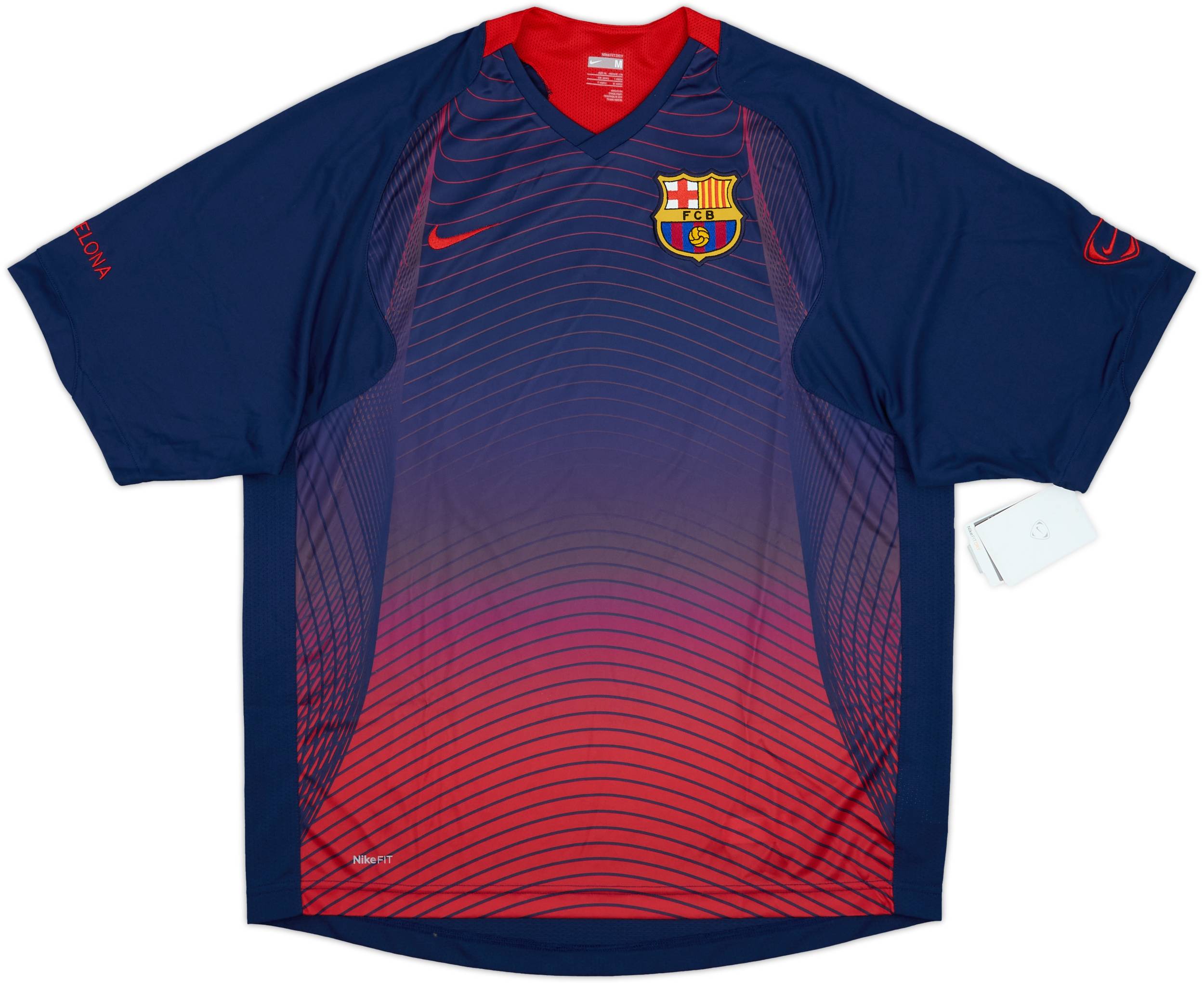 2007-08 Barcelona Nike Training Shirt (M)