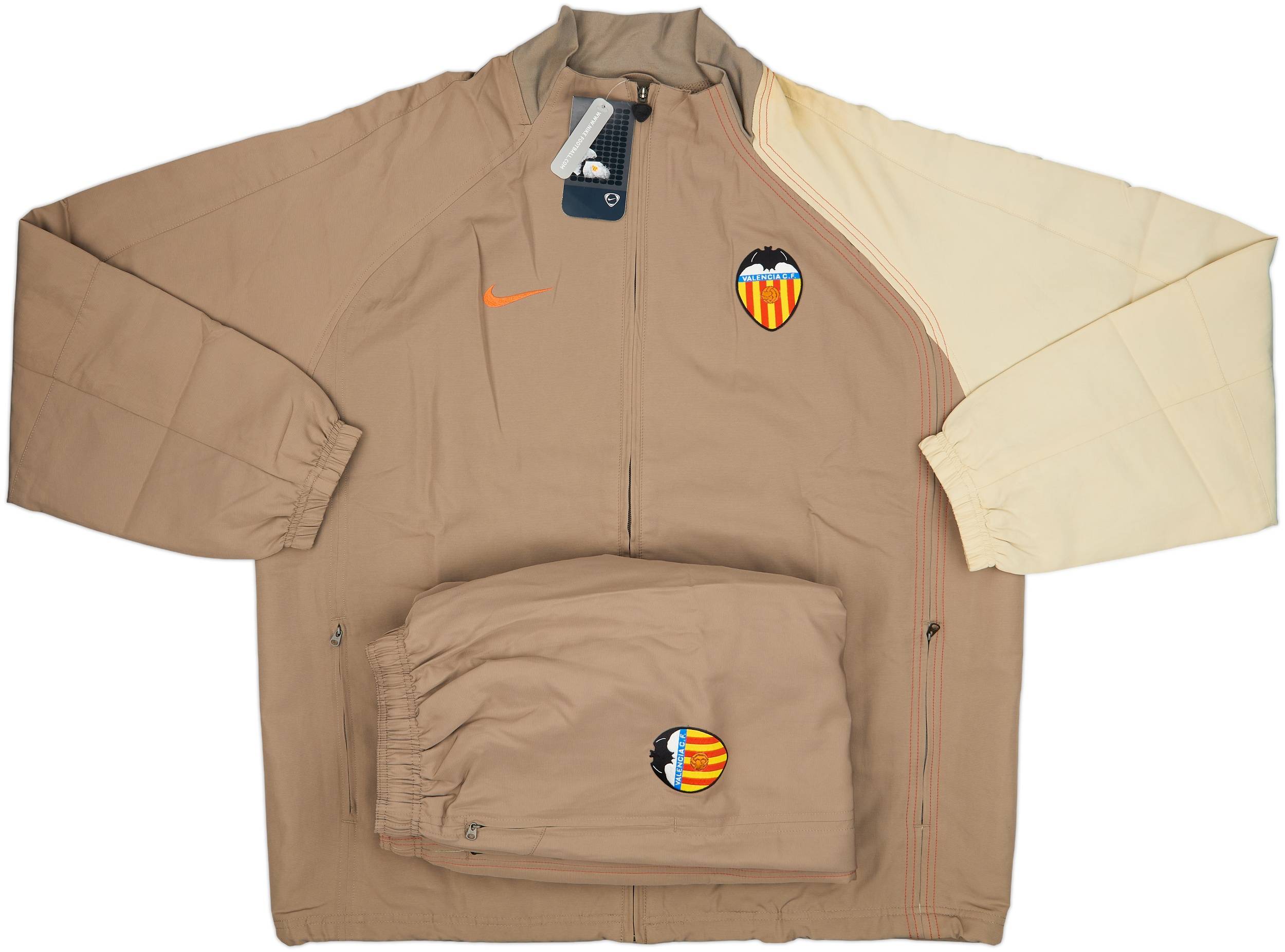 2004-05 Valencia Nike Tracksuit (XL)