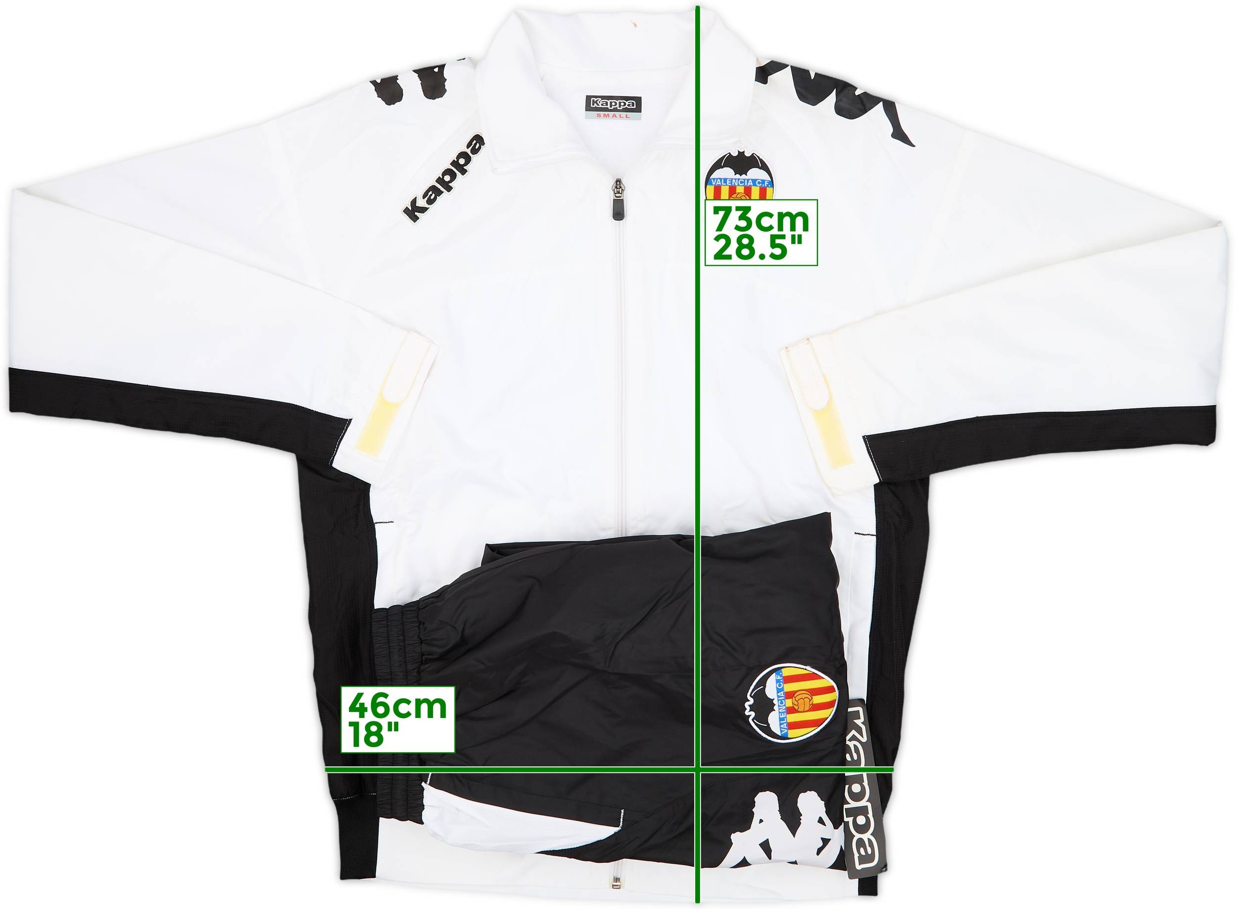 2010-11 Valencia Kappa Tracksuit (S)
