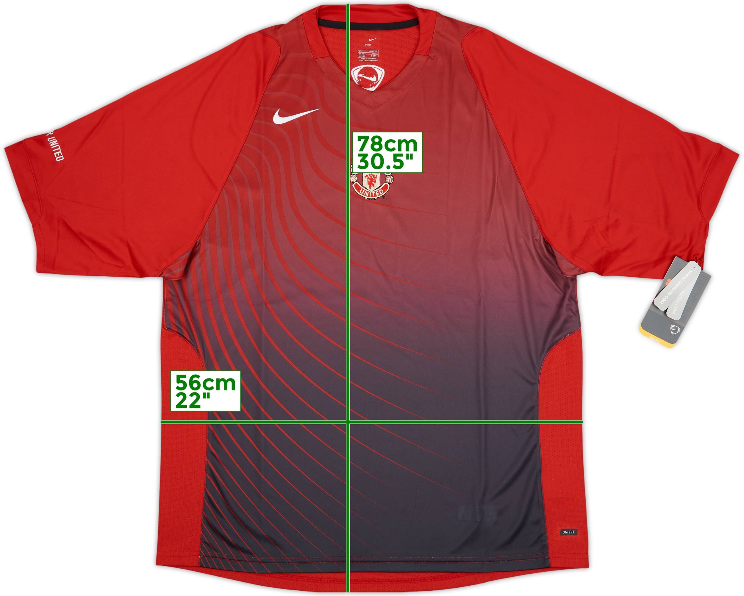 2006-07 Manchester United Nike Training Shirt (L)