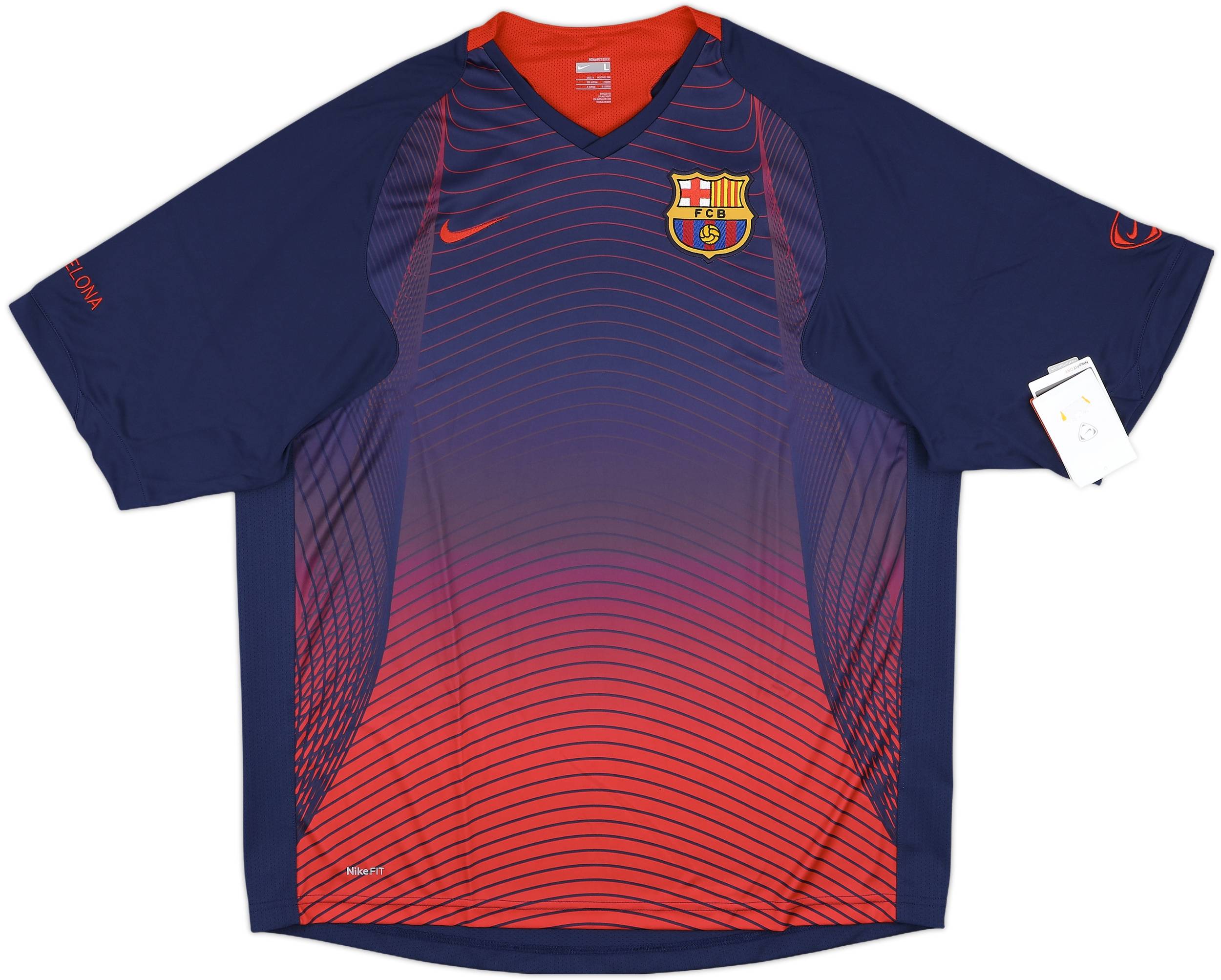 2007-08 Barcelona Nike Training Shirt (L)