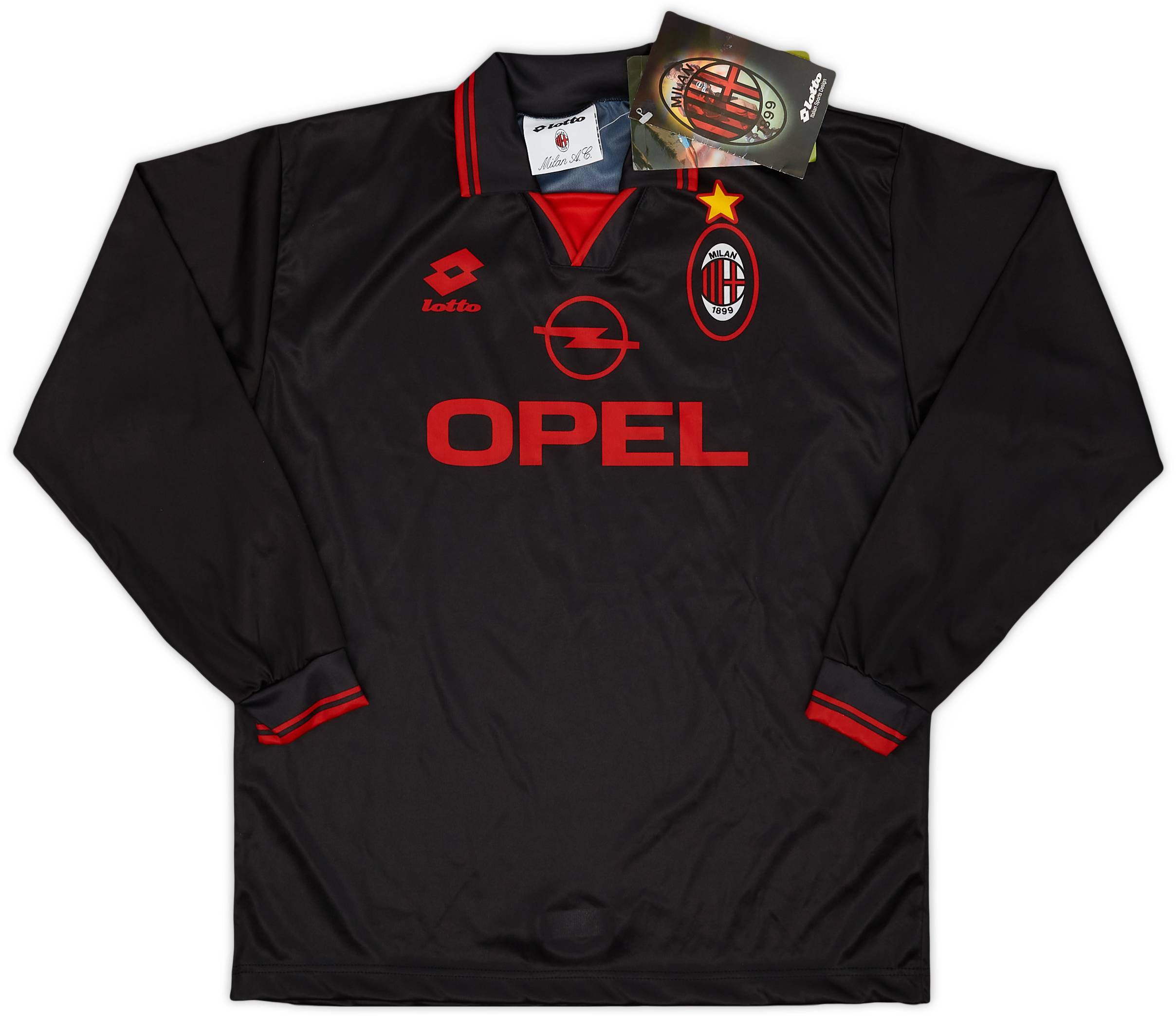 1993-94 AC Milan Home Shirt - 9/10 - (XL.Boys)