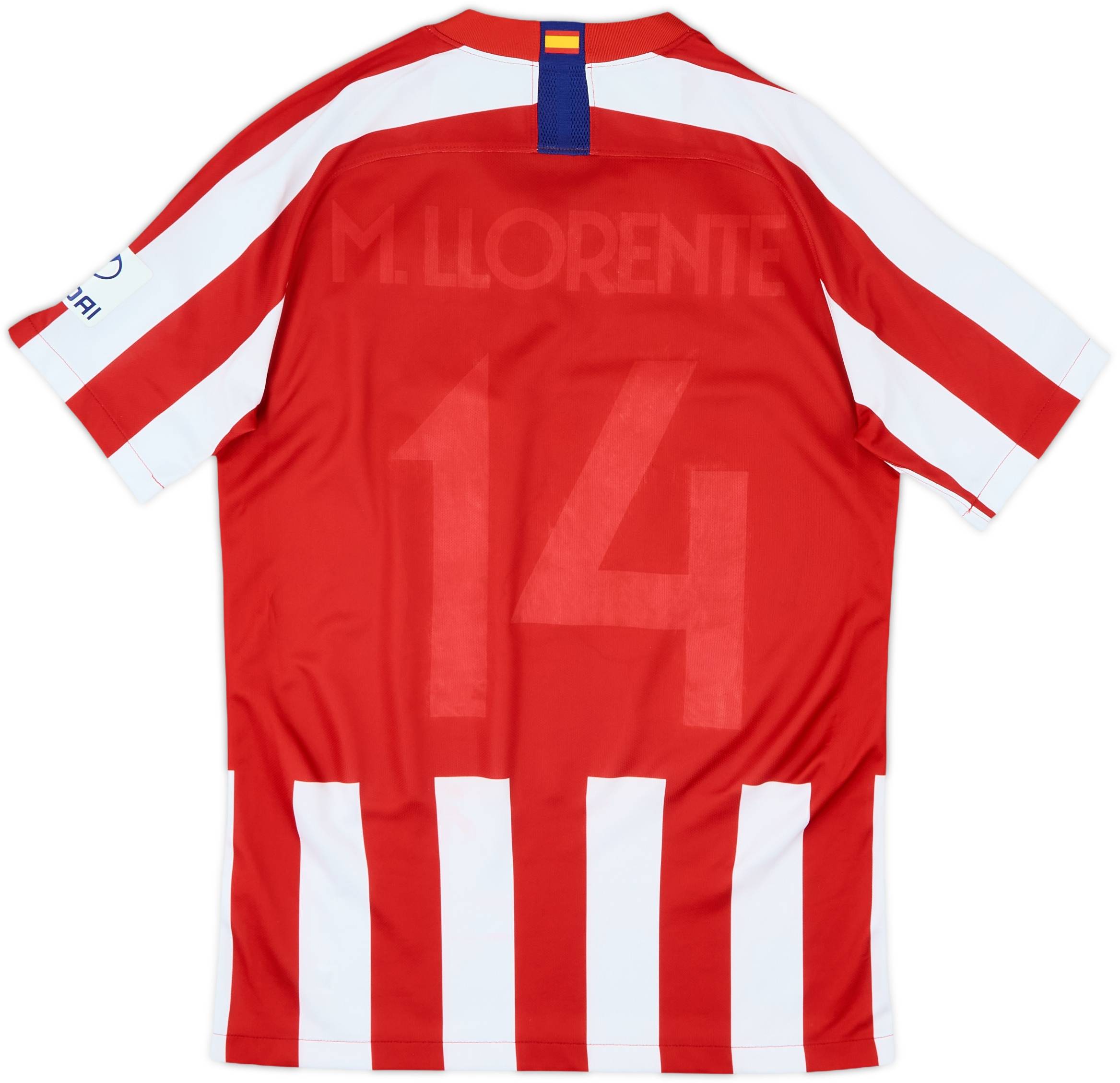 2019-20 Atletico Madrid Home Shirt - 4/10 - (S)