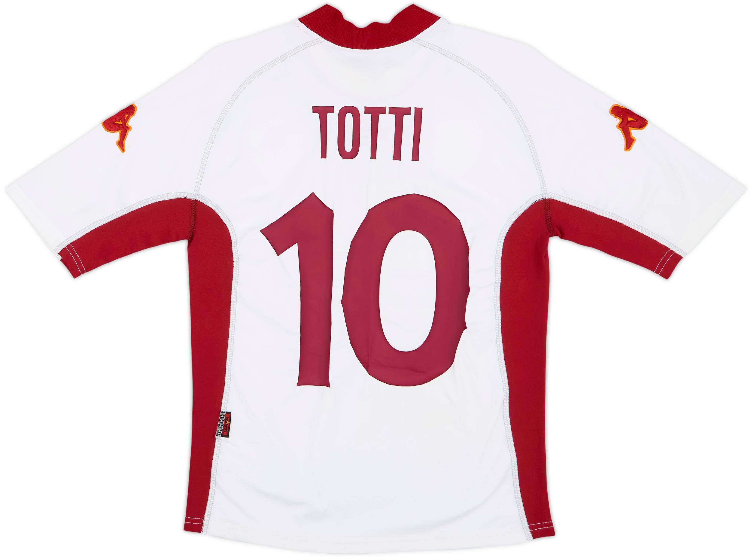 2000-01 Roma Home Shirt Totti #10 - 5/10 - (L)