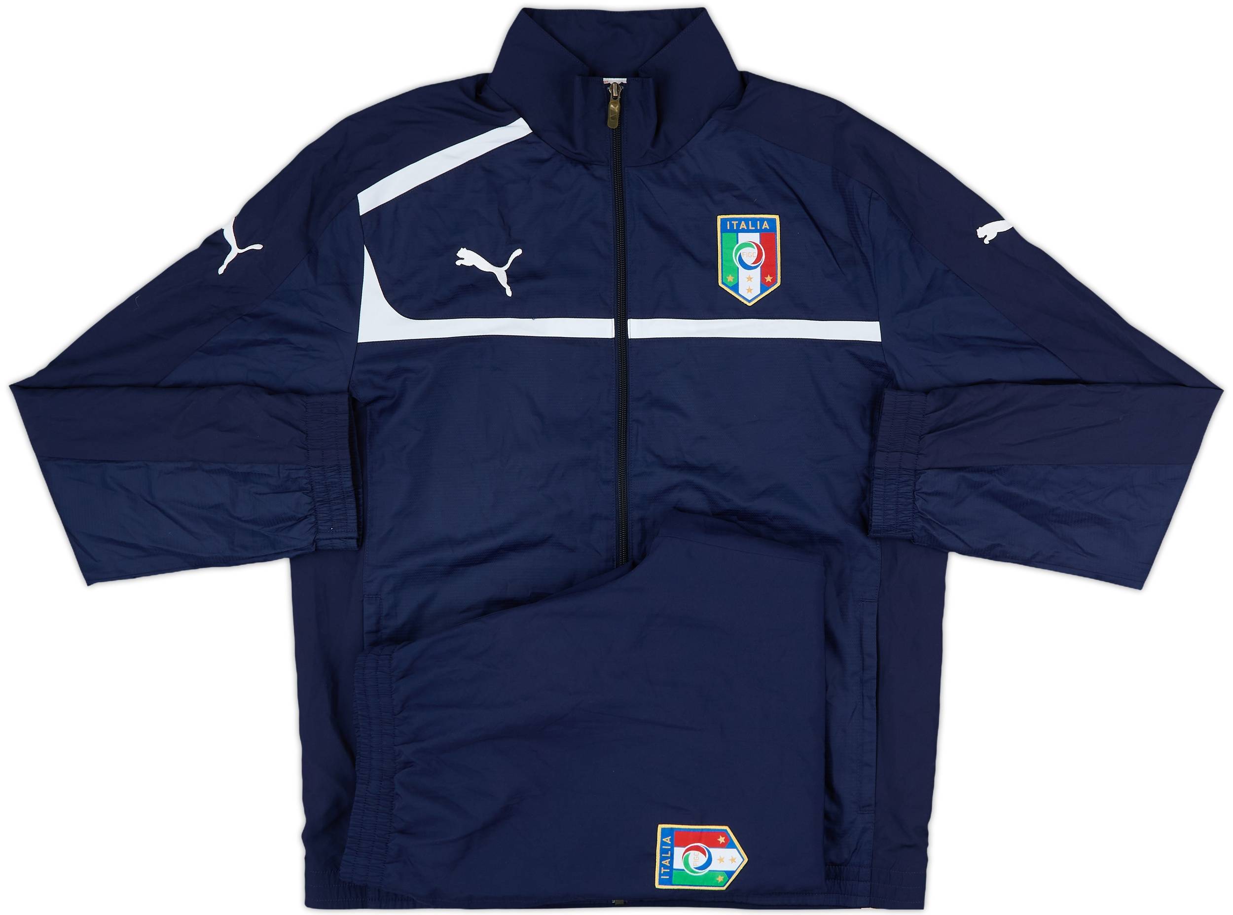 ウェア ITALIA #13 2012-13 Italy Puma Tracksuit - 9/10 - (M)