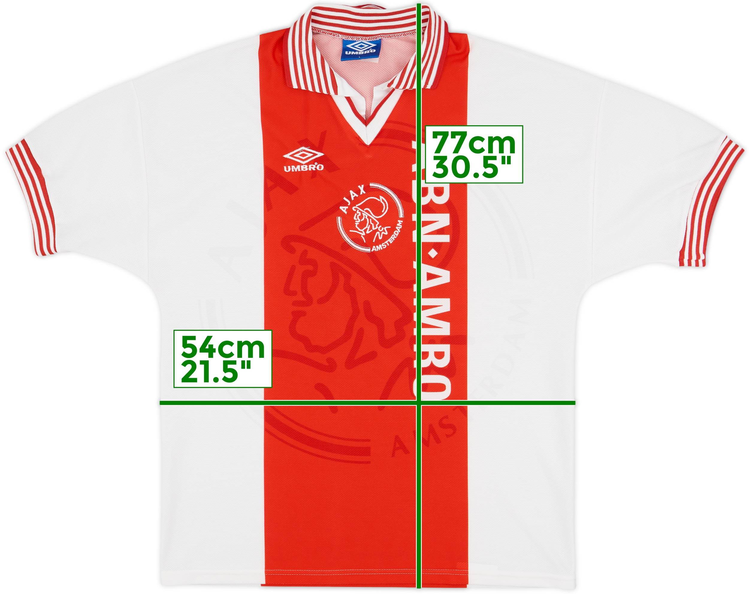 1995-96 Ajax Away Shirt - 6/10 - (XL)