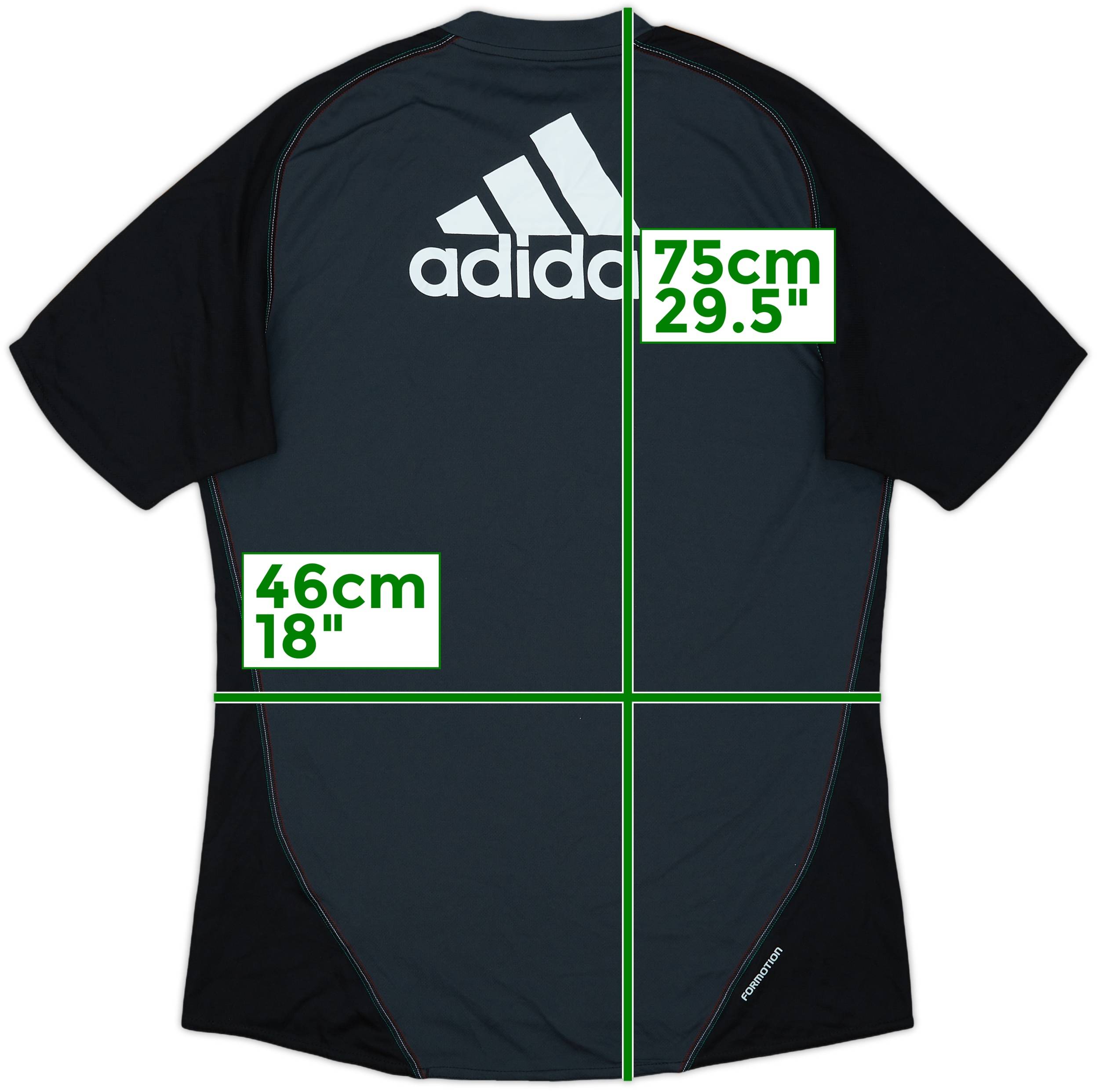 2013-14 AC Milan adidas Formotion Training Shirt - 9/10 - (M/L)