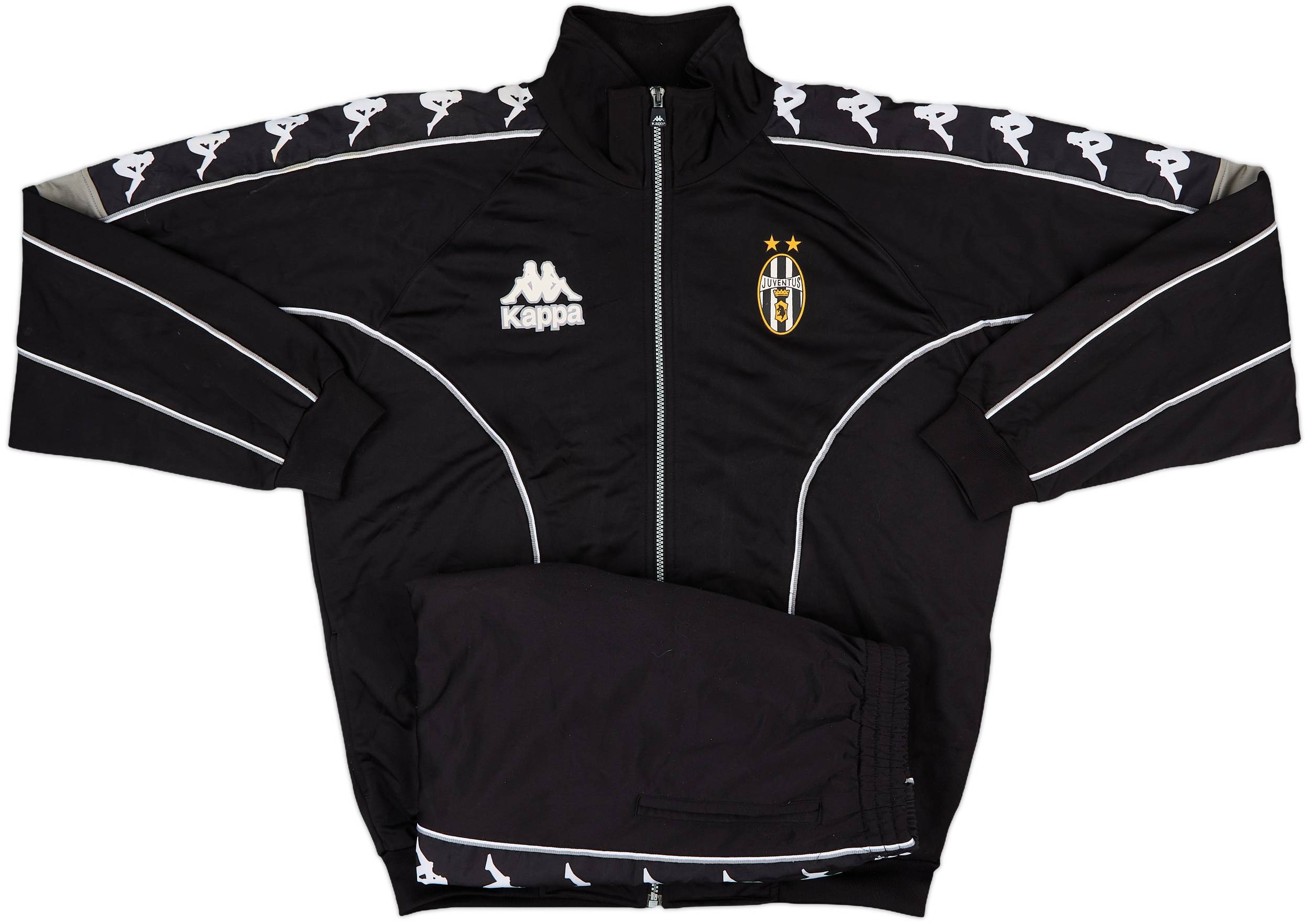 1998-99 90s Kappa Juventus トラックジャケット 1998-99 Juventus Kappa Player Issue Tracksuit - 9/10 - (XL)