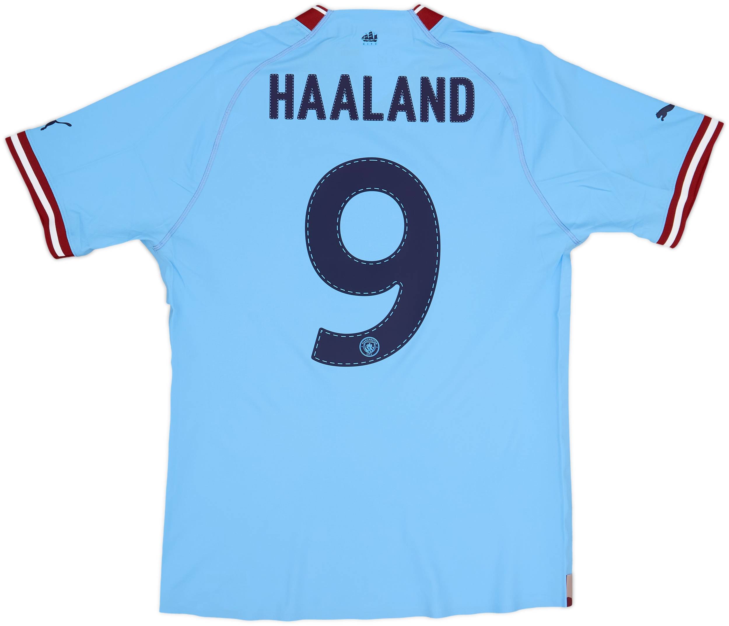 2022-23 Manchester City Authentic Home Shirt Haaland #9 (M)