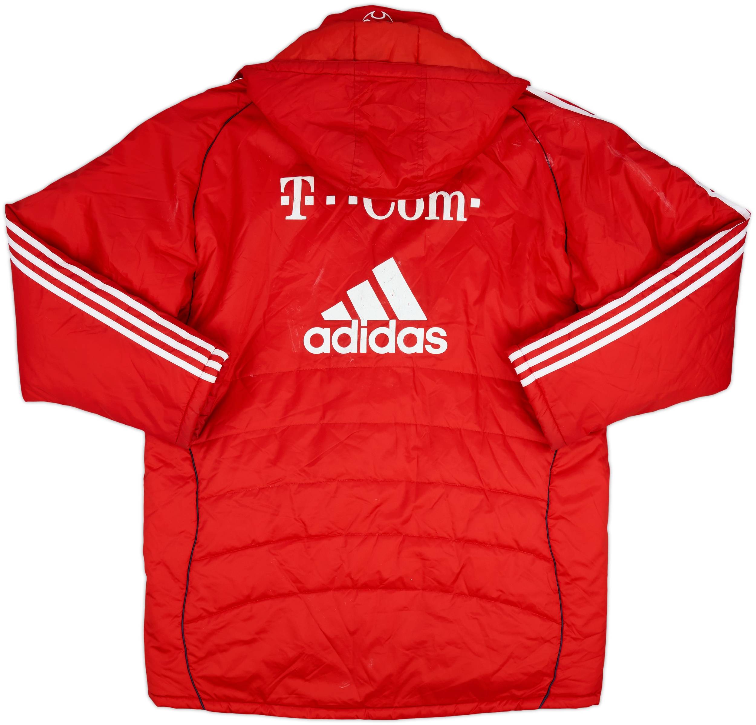 2008-09 Bayern Munich adidas Padded Bench Coat - 6/10 - (L)