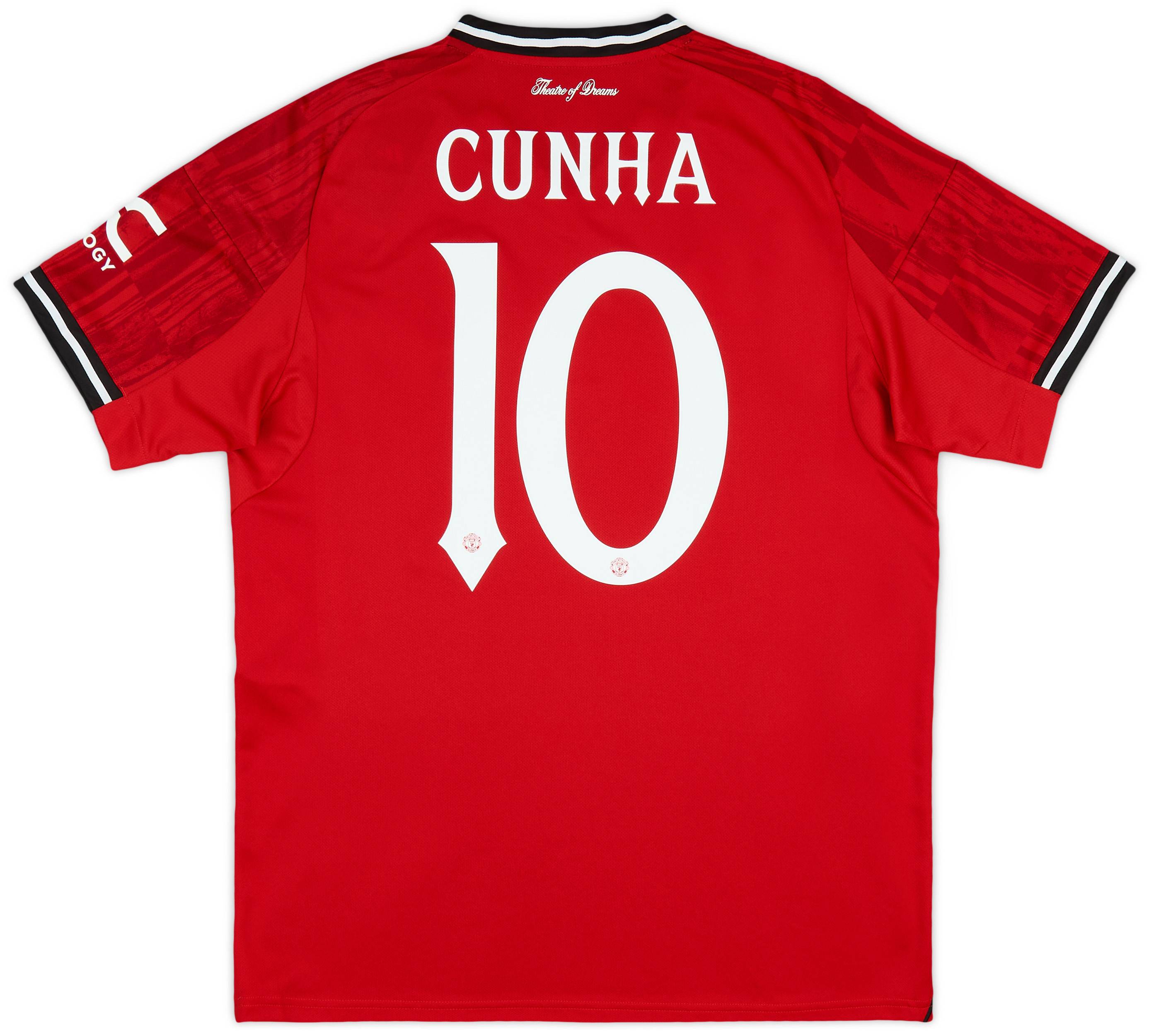 2025-26 Manchester United Home Shirt Cunha #10