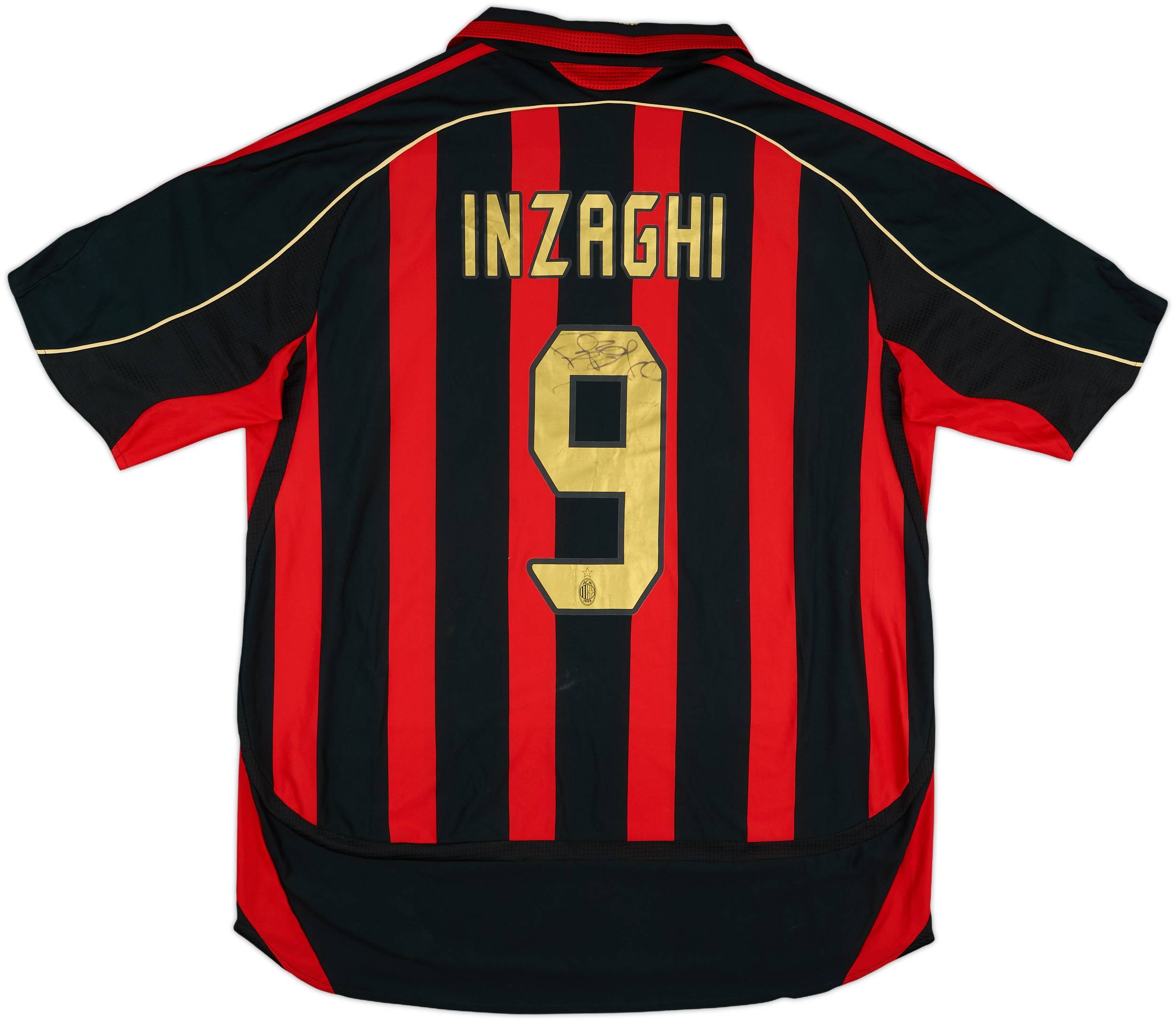 1996-97 AC Milan Lotto Training Shirt - 9/10 - (M)