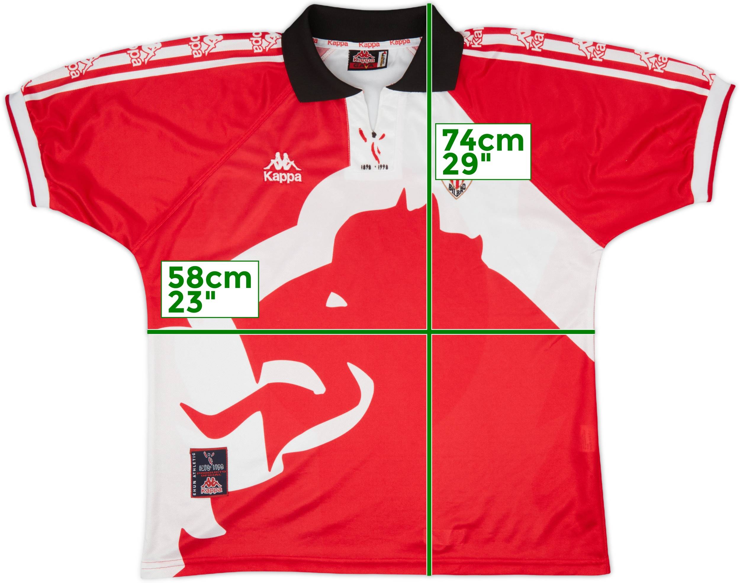 1997-98 Athletic Bilbao Centenary Third Shirt - 9/10 - (L)