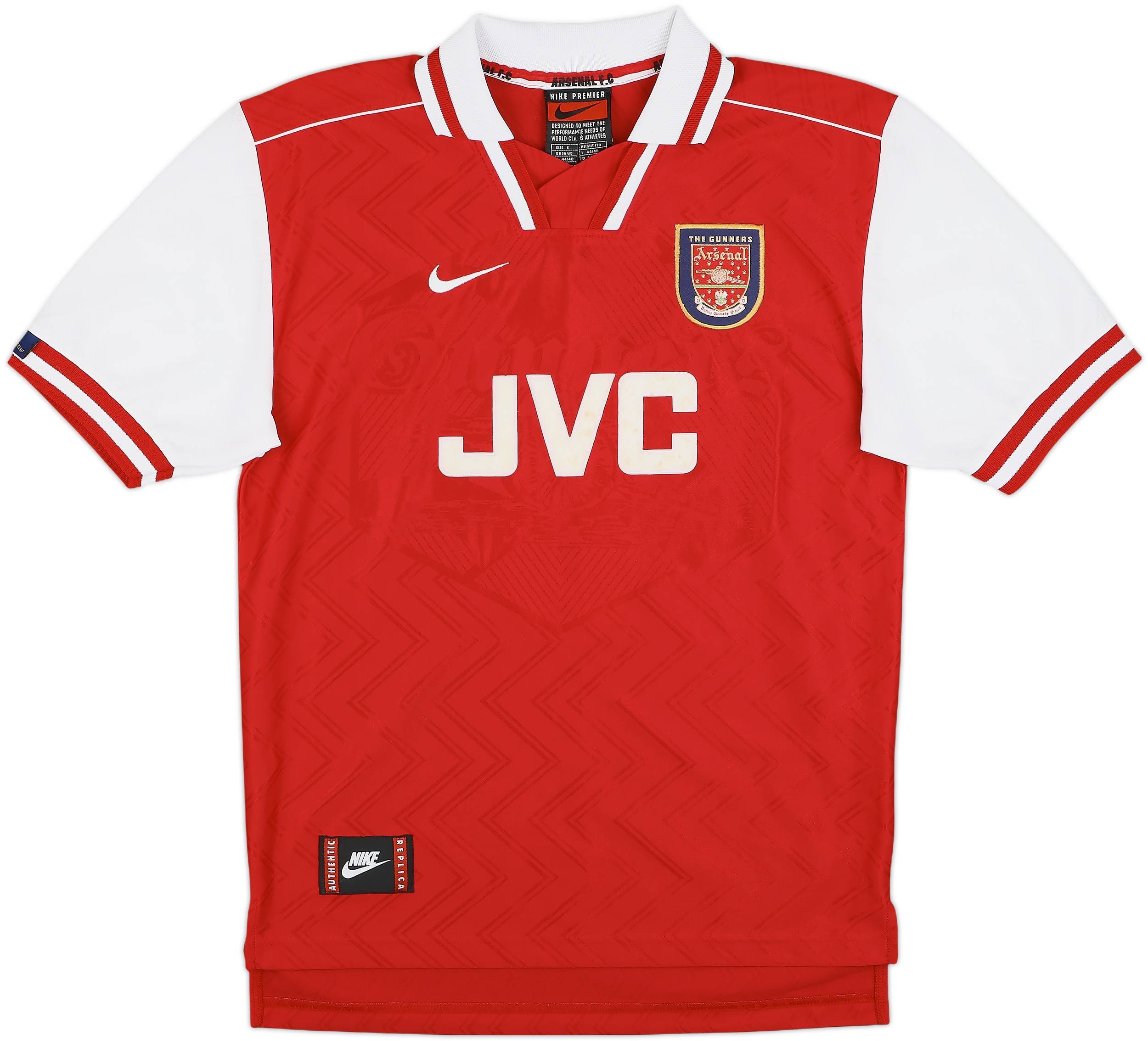 正規代理店 Shirt Home Arsenal 1996-98 Adams (S) - 8/10 - #6 ウェア