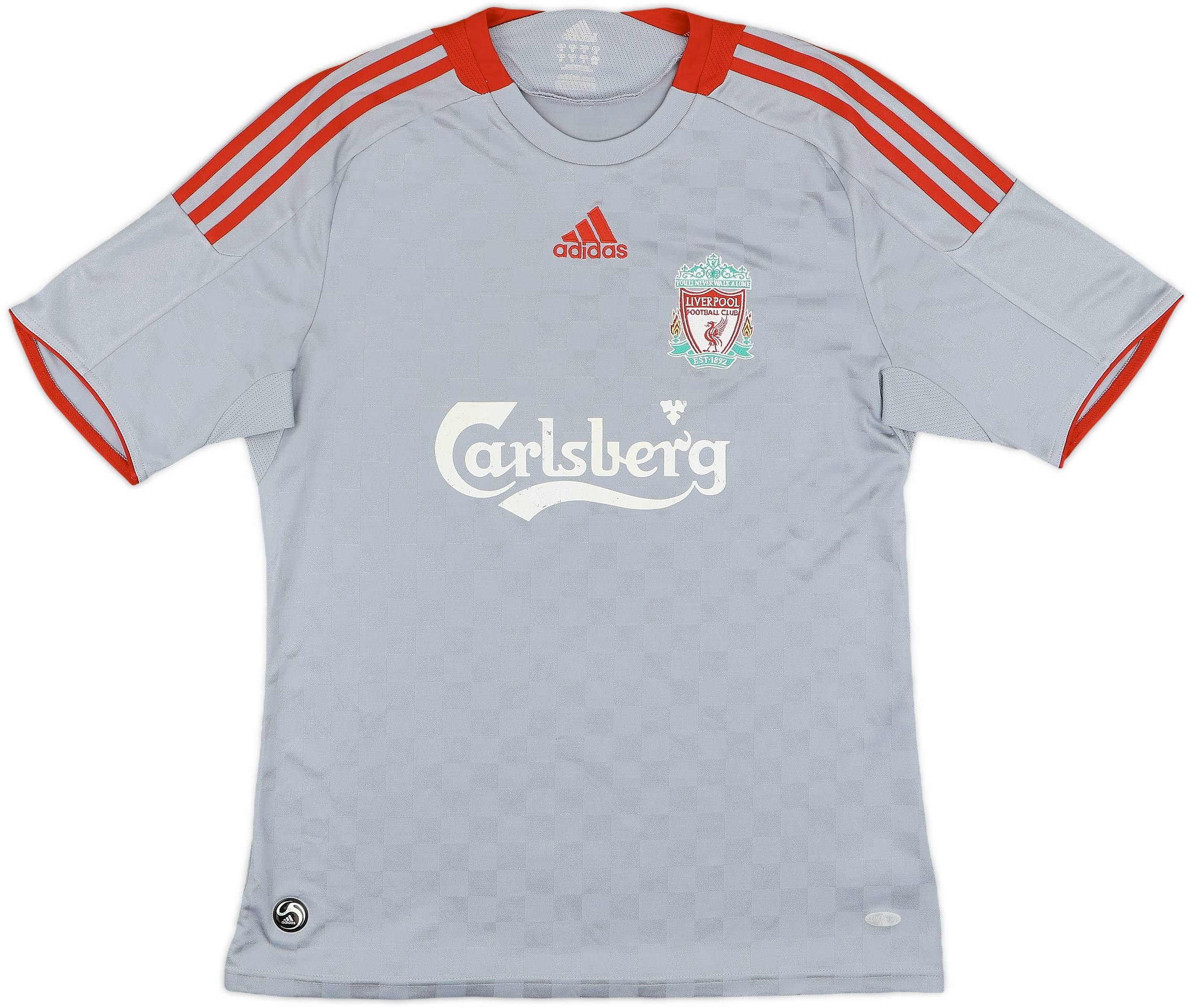 2009-10 Liverpool Away Shirt Gerrard #8 (XXL)
