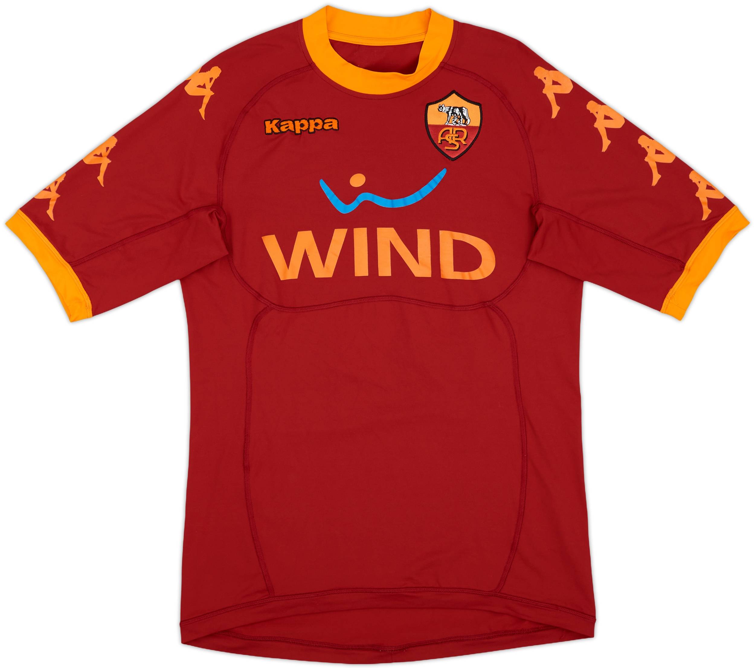 2010-11 Roma Home Shirt Totti #10 - 7/10 - (M)