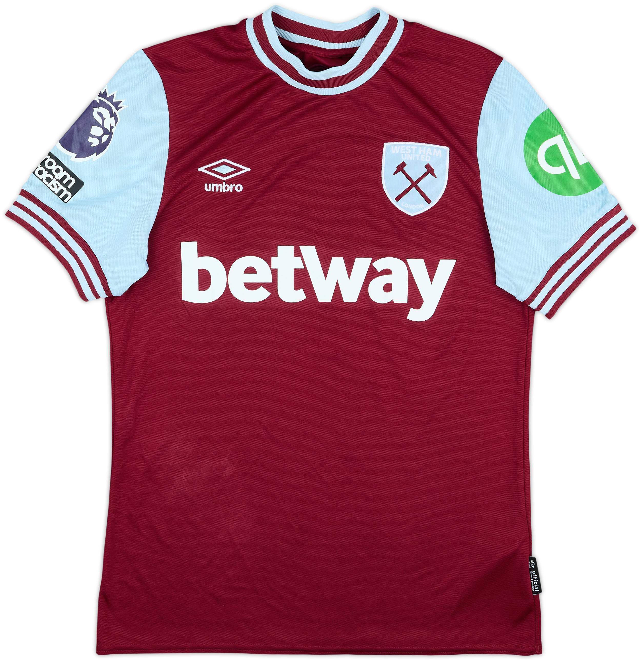 2010-11 West Ham Home Shirt - 5/10 - (M)