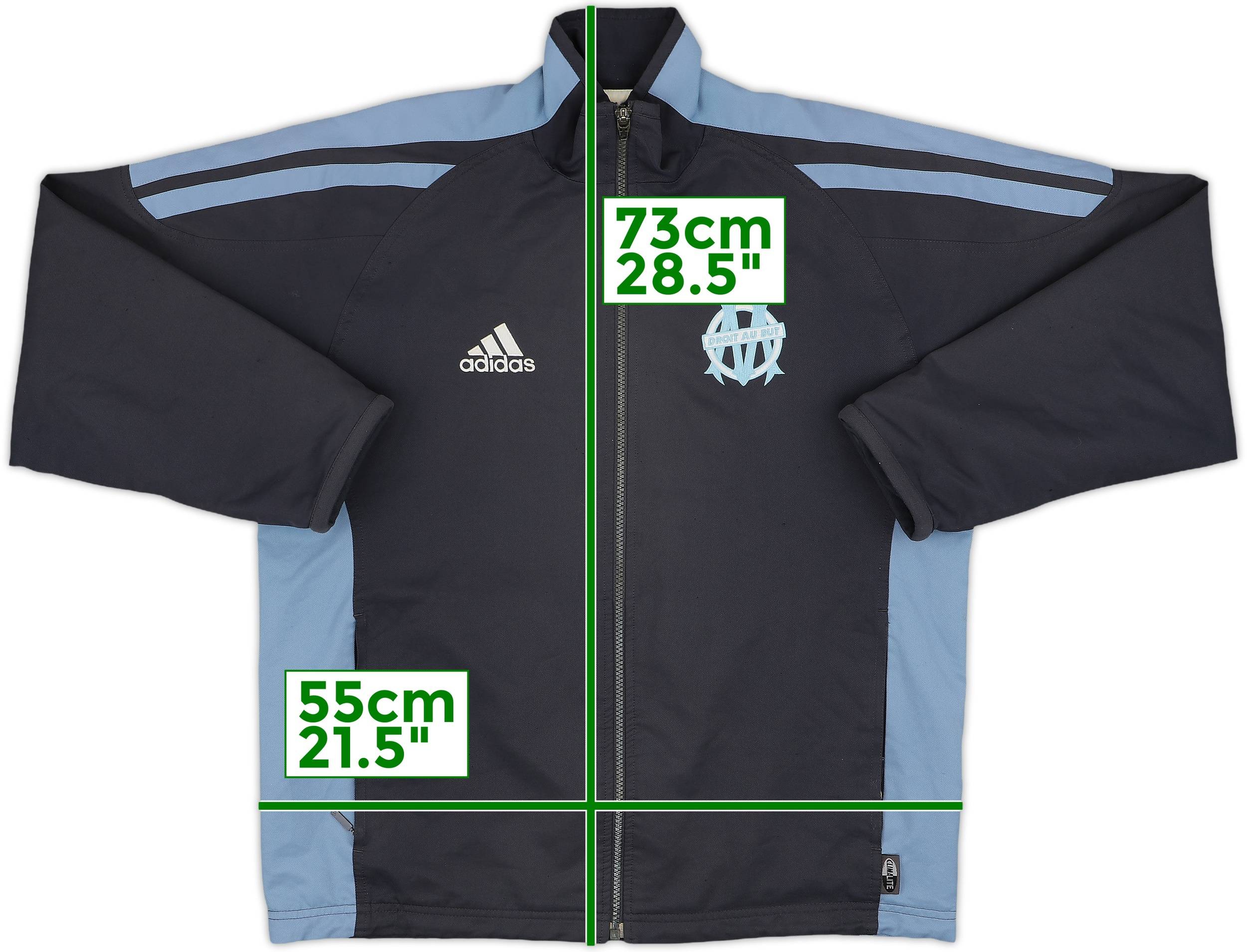 ウェア 00s adidas \"Olympique Marseille\" 2001-02 Olympique Marseille adidas Track Jacket - 6/10 - (M)