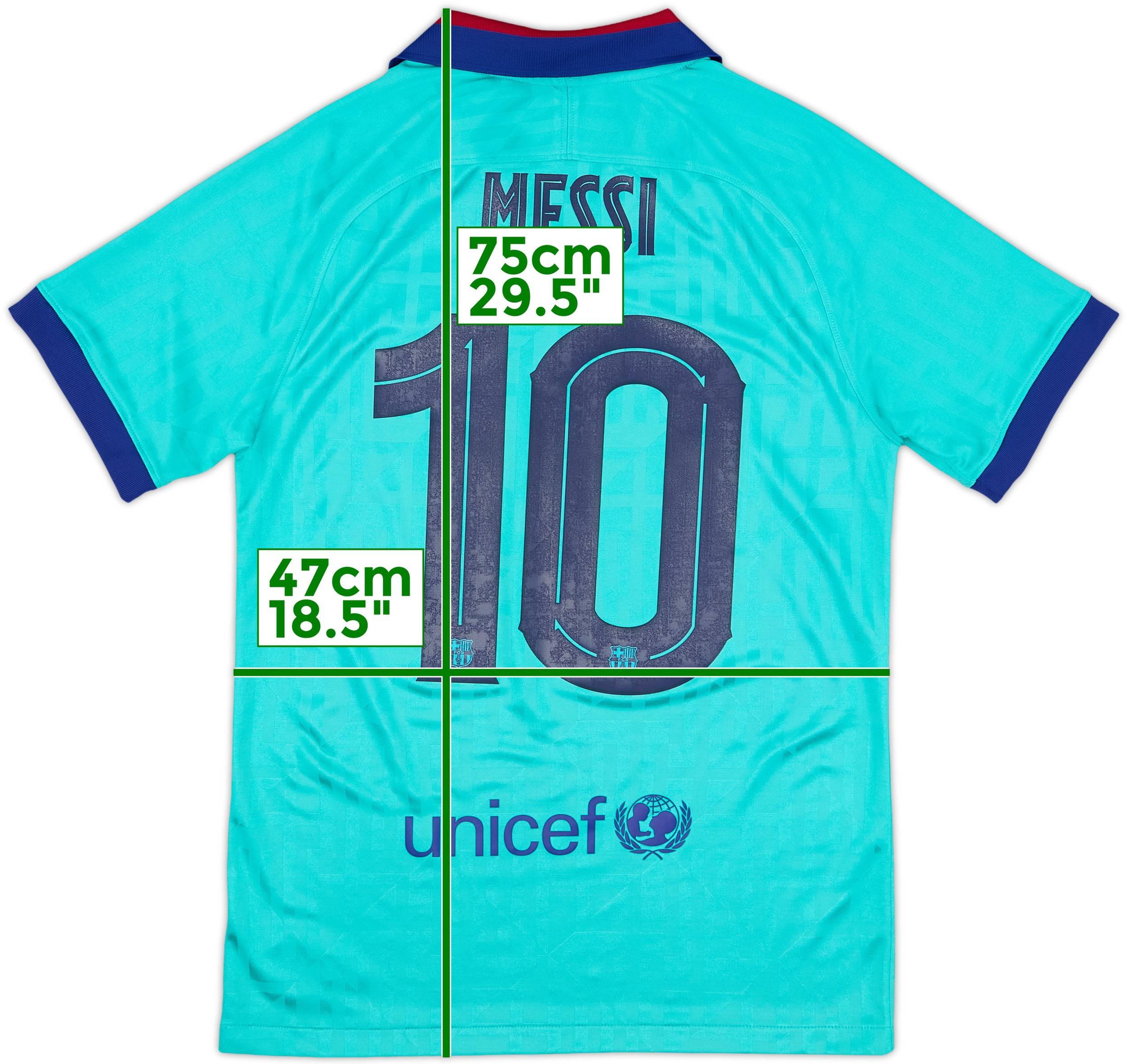 FC Barcelona MESSI 19/20シーズン 背番号10 Lionel Messi Autographed FC Barcelona (19-20 Home #10