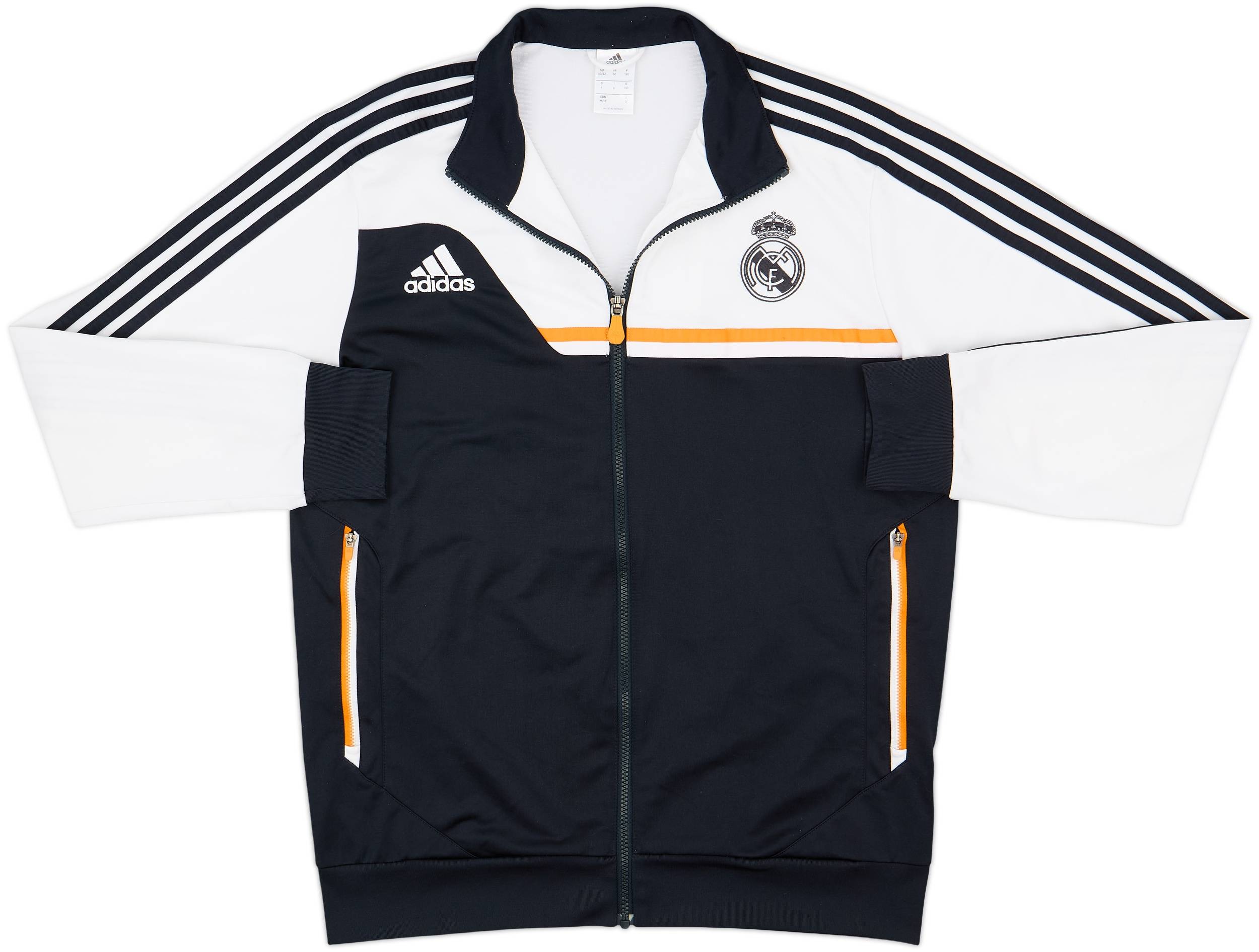 2001-02 Real Madrid adidas Track Jacket - 8/10 - (M)