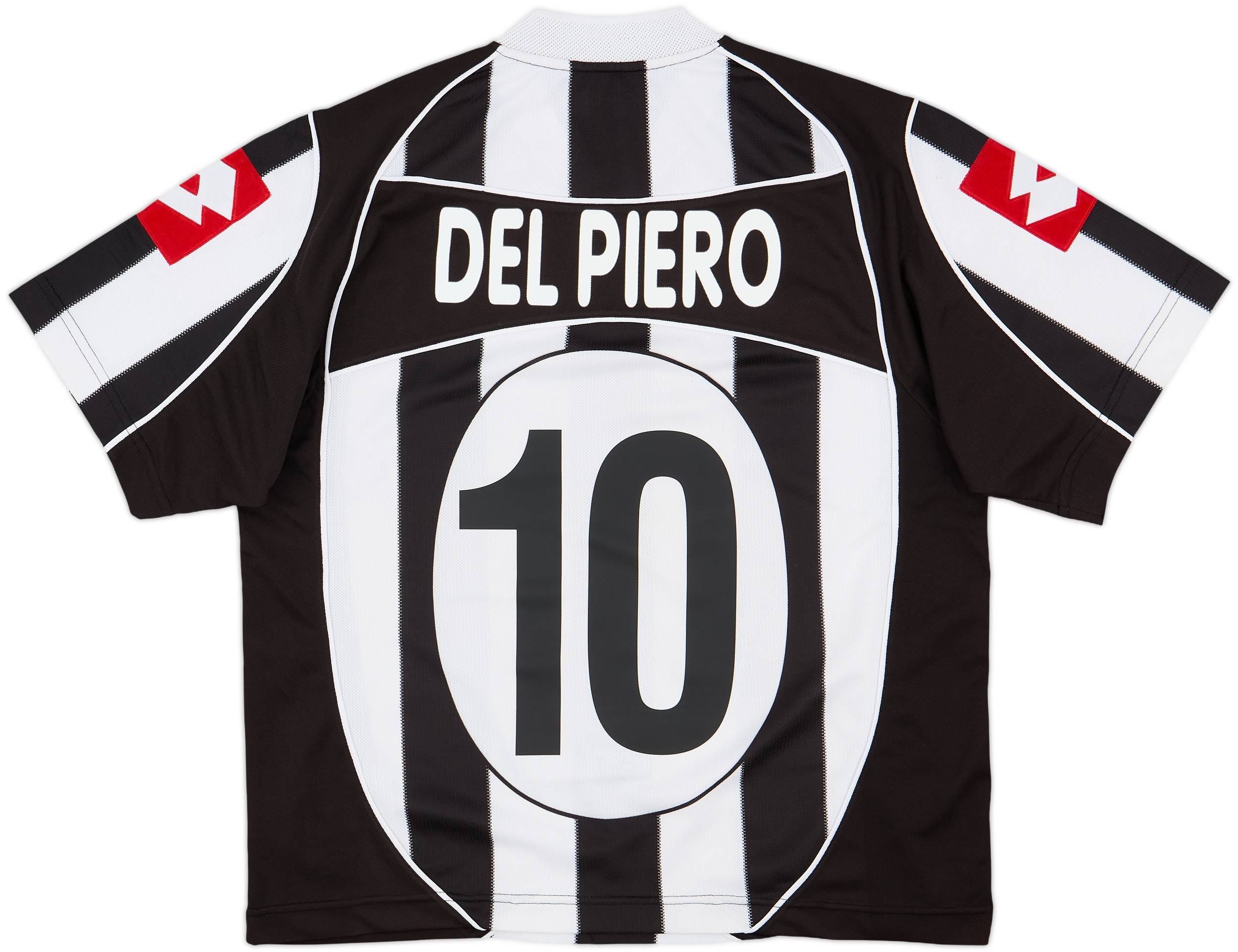 ホットセール 口コミ 2002-03 Juventus (L) - 8/10 - #10 Piero Del Shirt Home ウェア