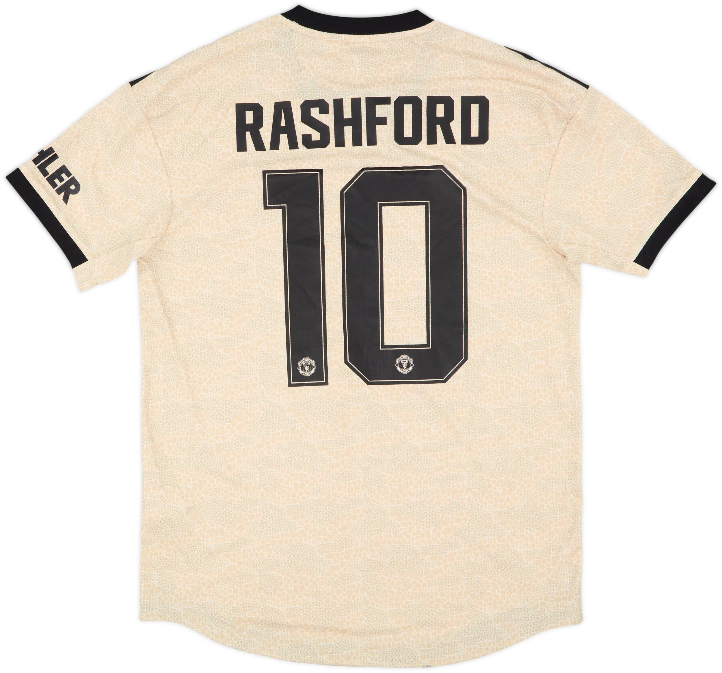 クリスマス特集2025 United Manchester 2019-20 Away (M) - 8/10 - #10 Rashford Shirt ウェア